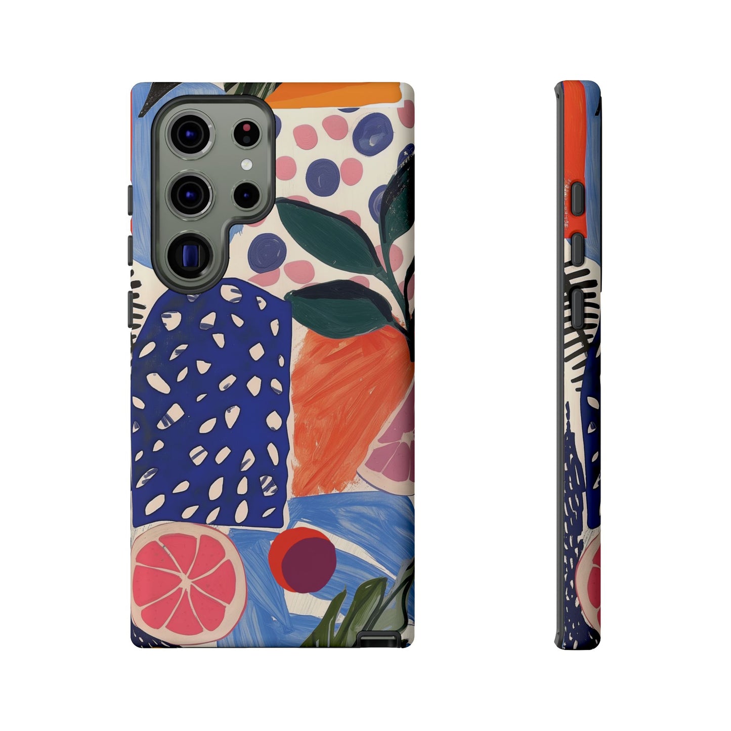 Vibrant Coquette Abstract Art Collage Phone Case – Artistic Design for iPhone