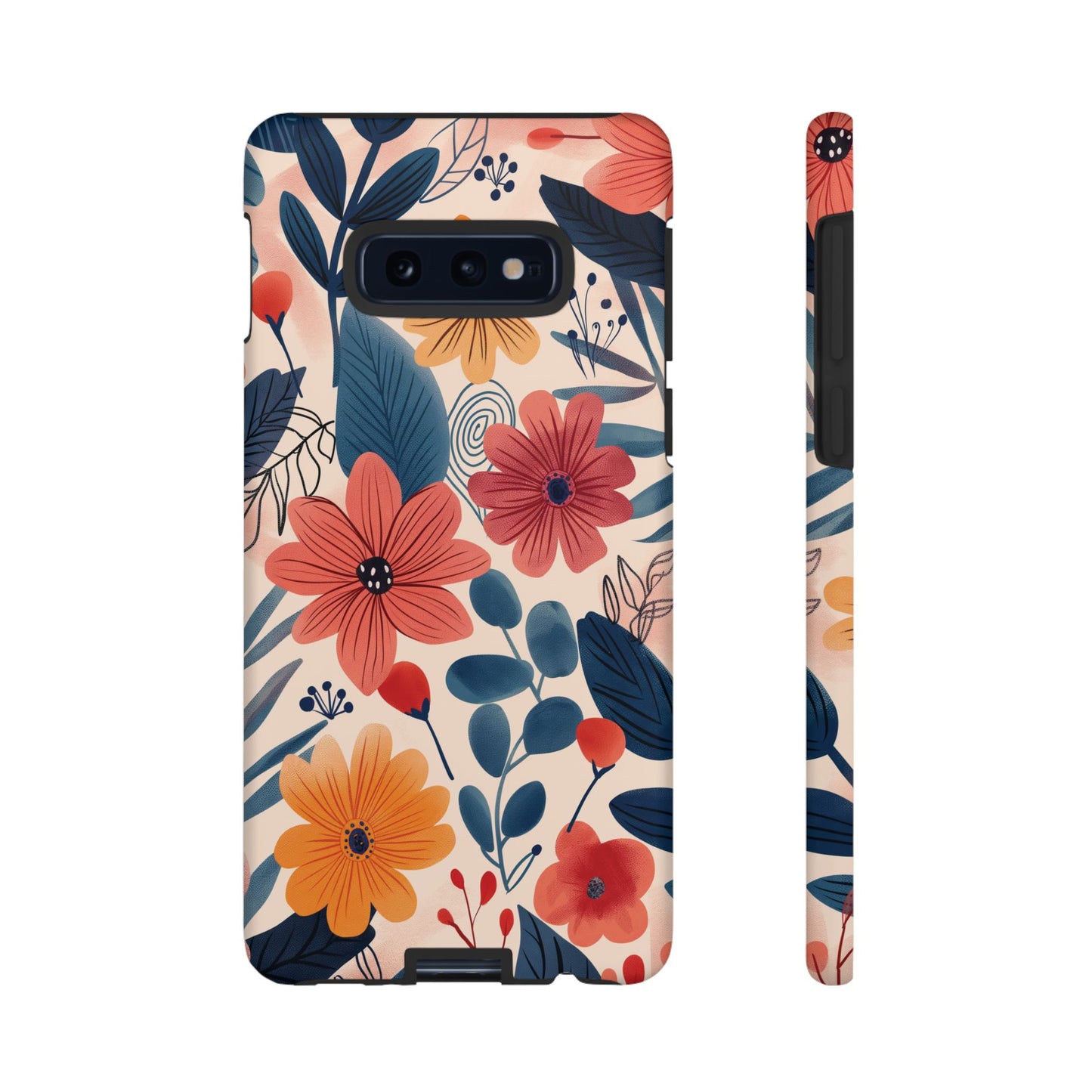 Bright Floral Garden Phone Case – Vibrant Artistic Design for iPhone, Samsung, Google Pixel