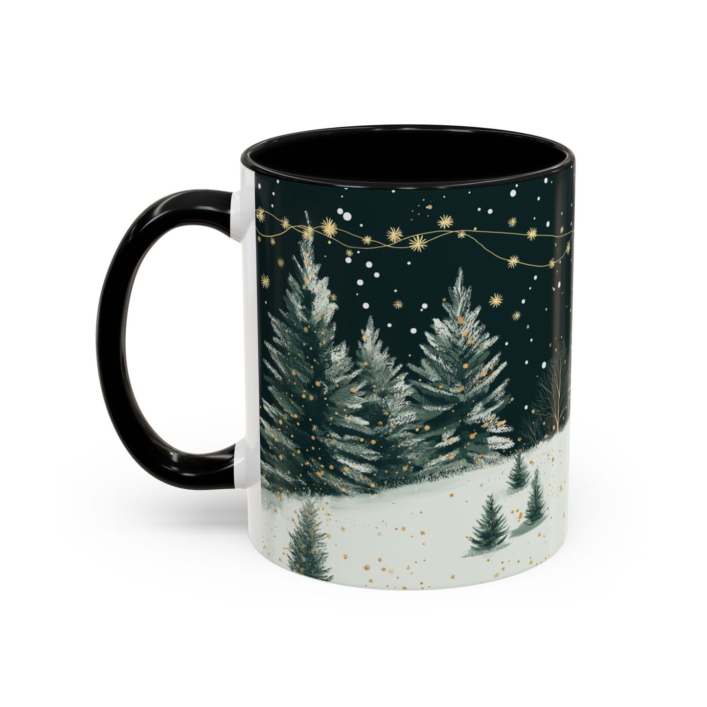 Winter Wonderland Coffee Mug - Cozy Hot Beverage Cup for Holidays, Christmas Gift, Winter Decor, Festive Mugs, Tea Lover's Delight