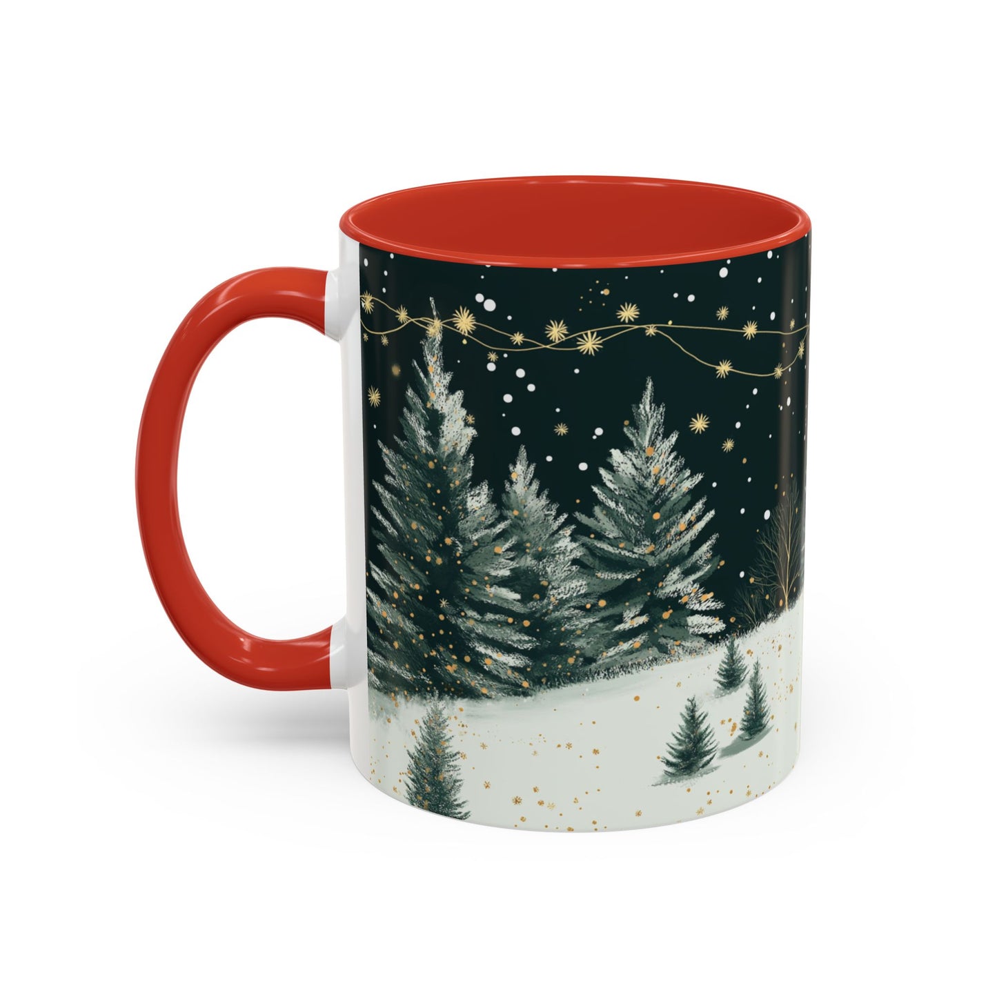 Winter Wonderland Coffee Mug - Cozy Hot Beverage Cup for Holidays, Christmas Gift, Winter Decor, Festive Mugs, Tea Lover's Delight