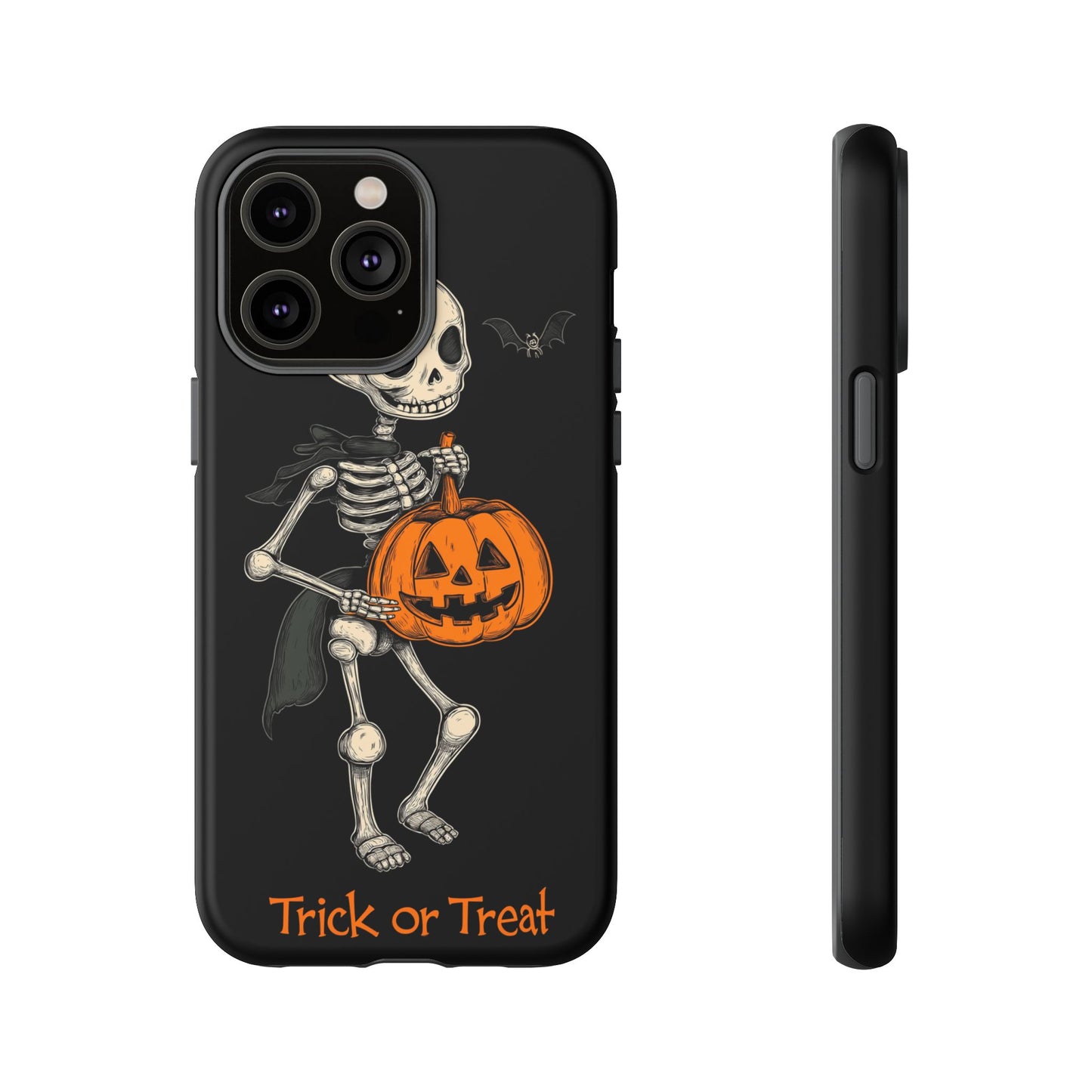 Skeleton Trick or Treat Halloween Phone Case