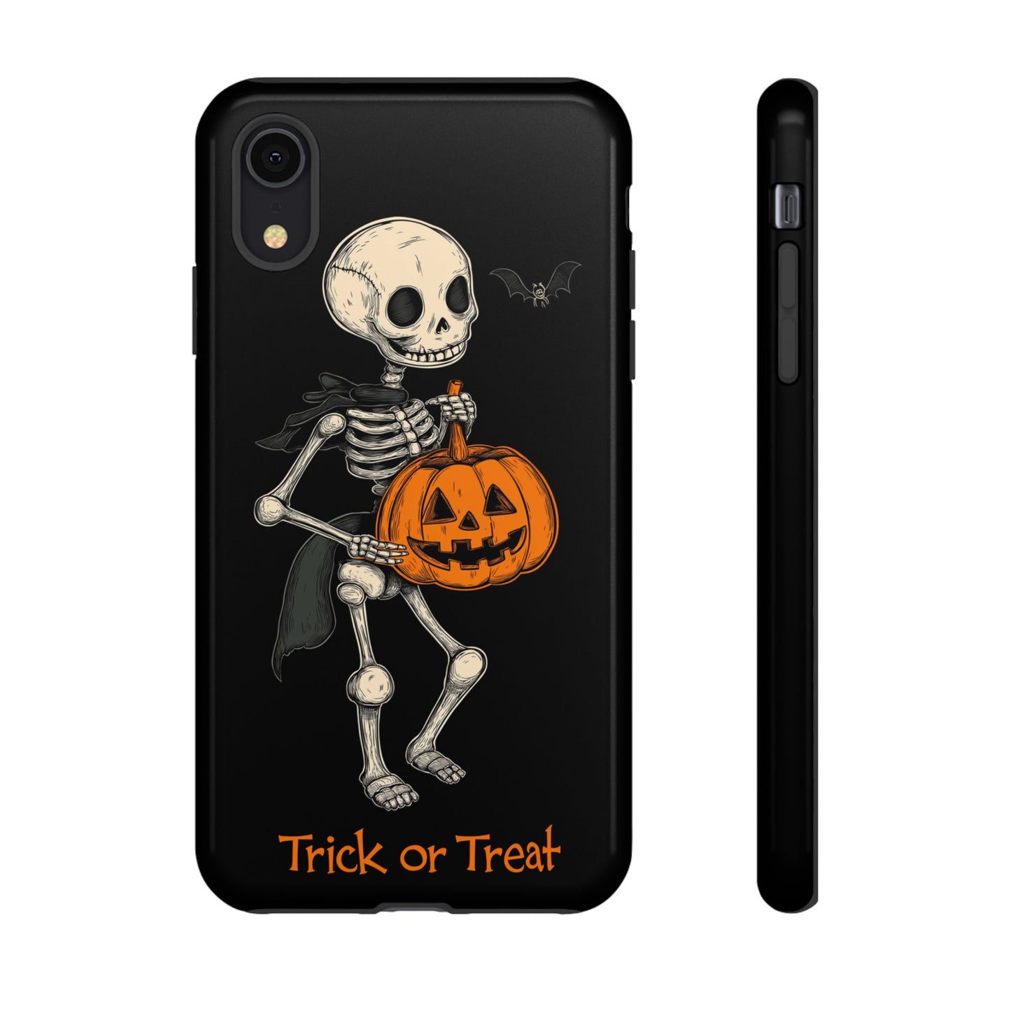 Skeleton Trick or Treat Halloween Phone Case
