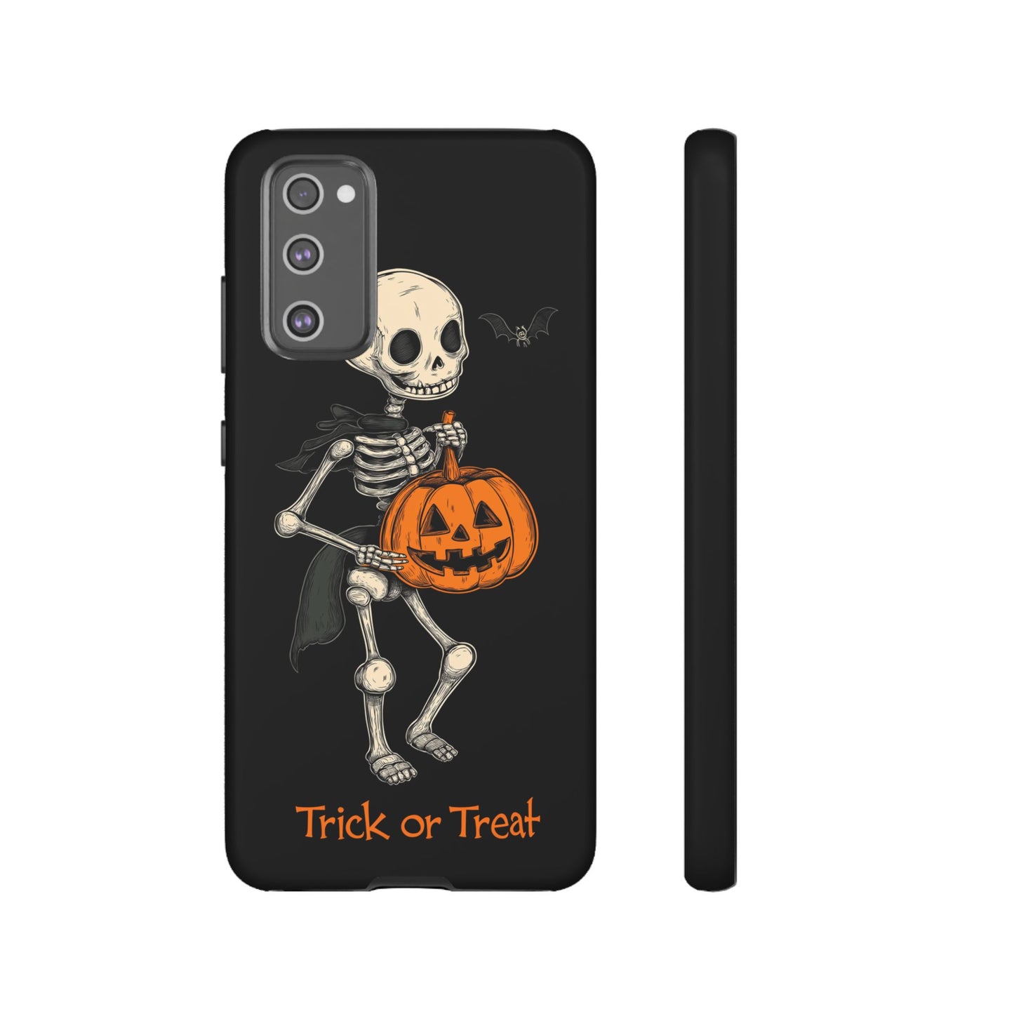 Skeleton Trick or Treat Halloween Phone Case