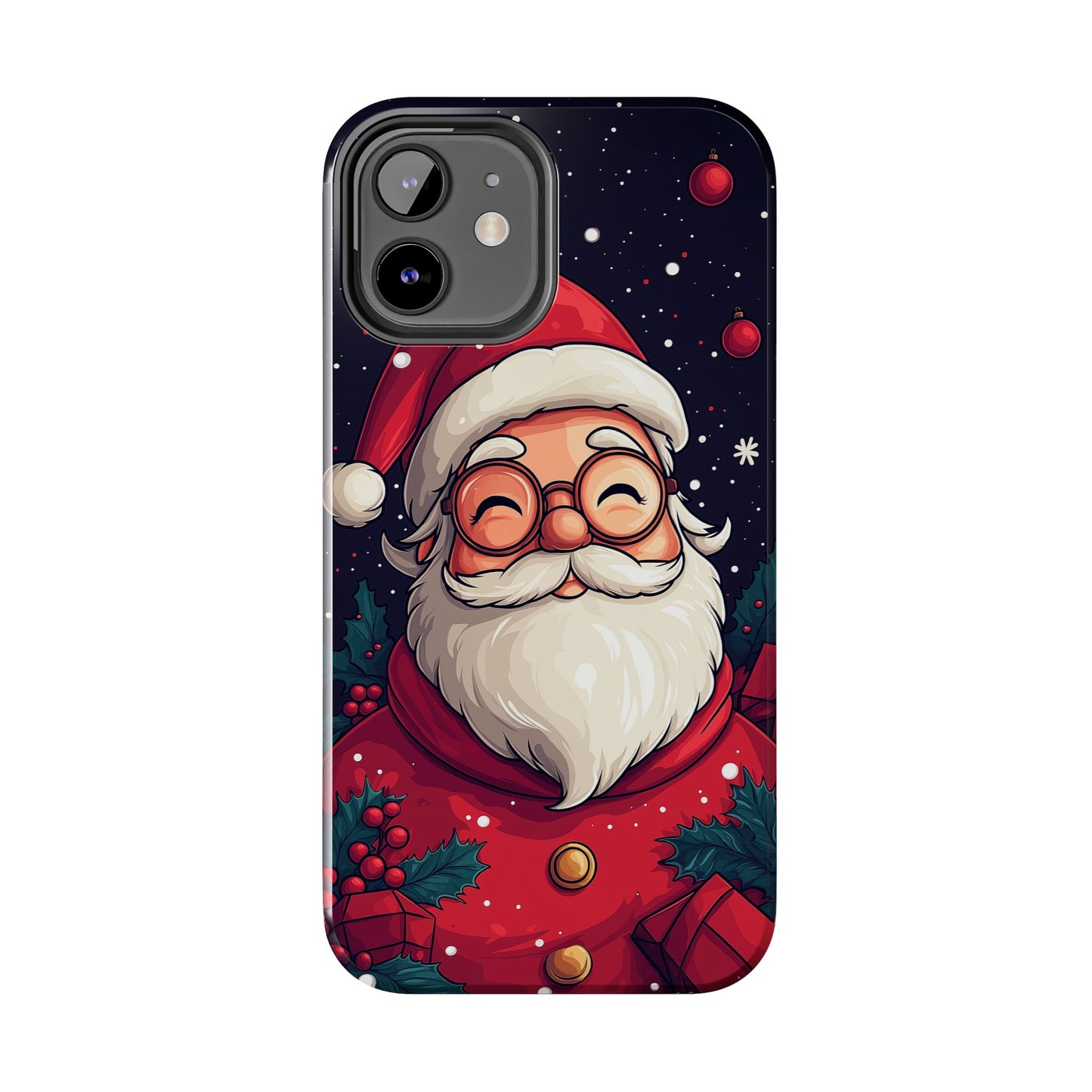 Jolly Santa Claus Christmas Phone Case – Festive Holiday Design