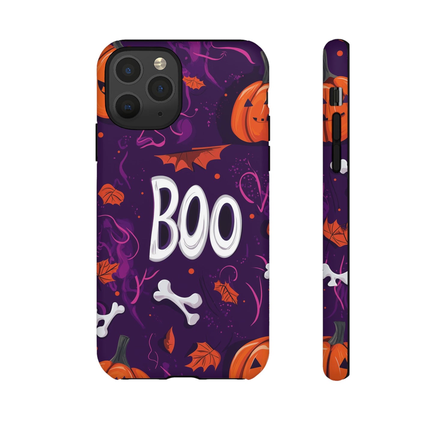 Halloween ‘Boo’ Phone Case – Spooky Fun Design for iPhone, Samsung, Google Pixel