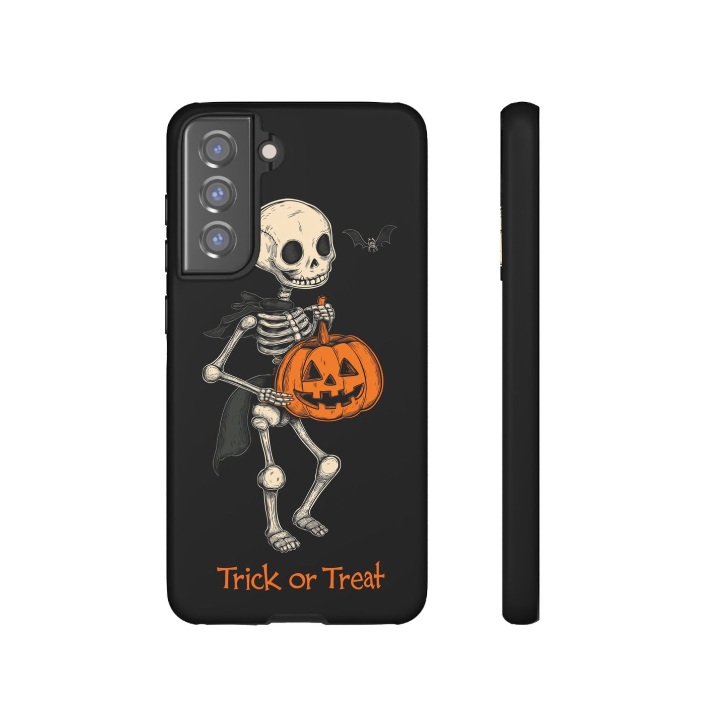 Skeleton Trick or Treat Halloween Phone Case