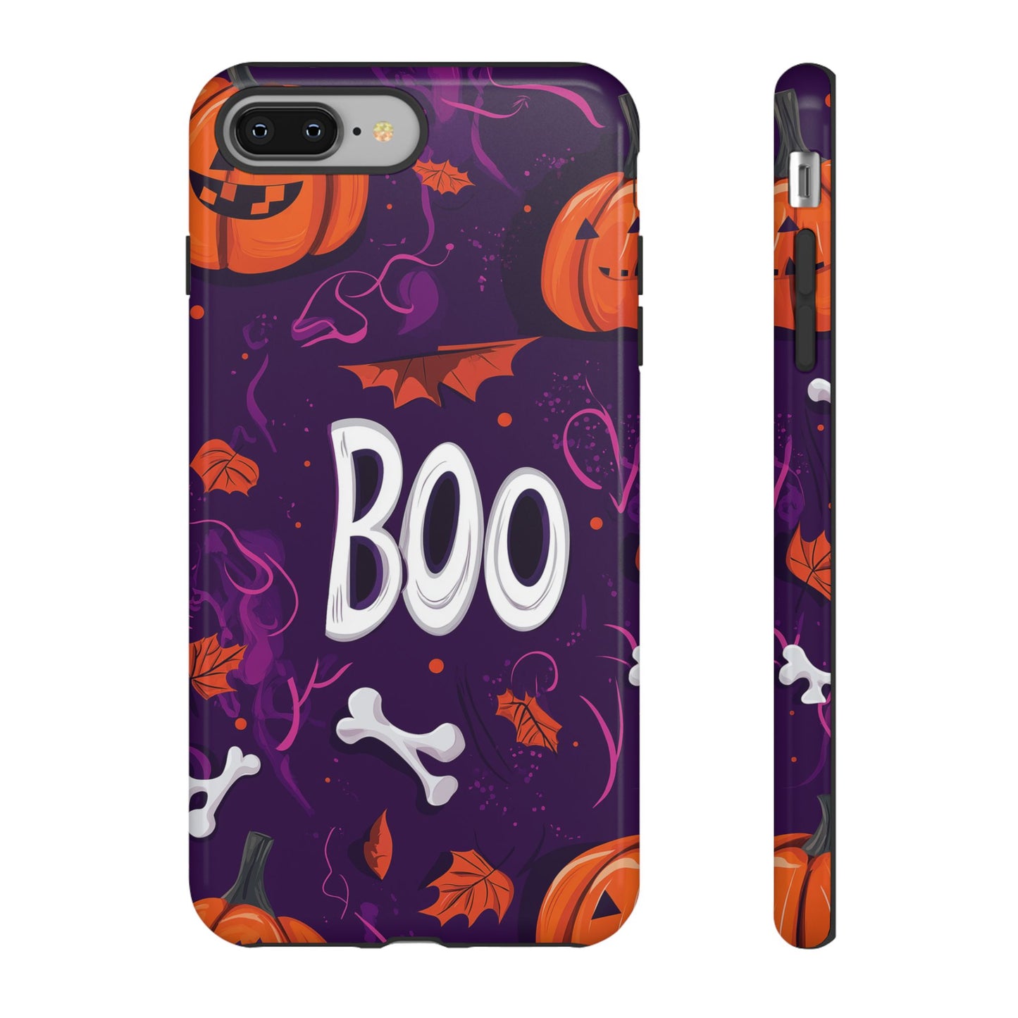 Halloween ‘Boo’ Phone Case – Spooky Fun Design for iPhone, Samsung, Google Pixel