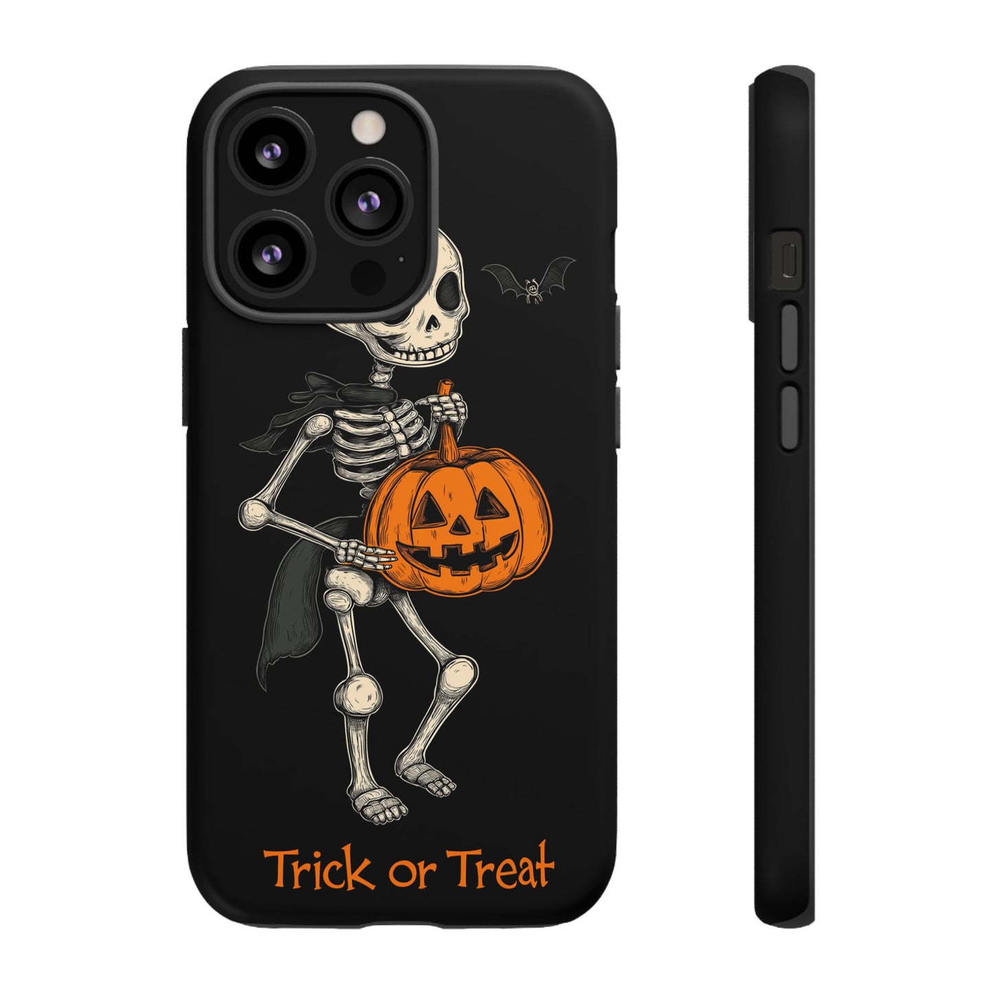 Skeleton Trick or Treat Halloween Phone Case
