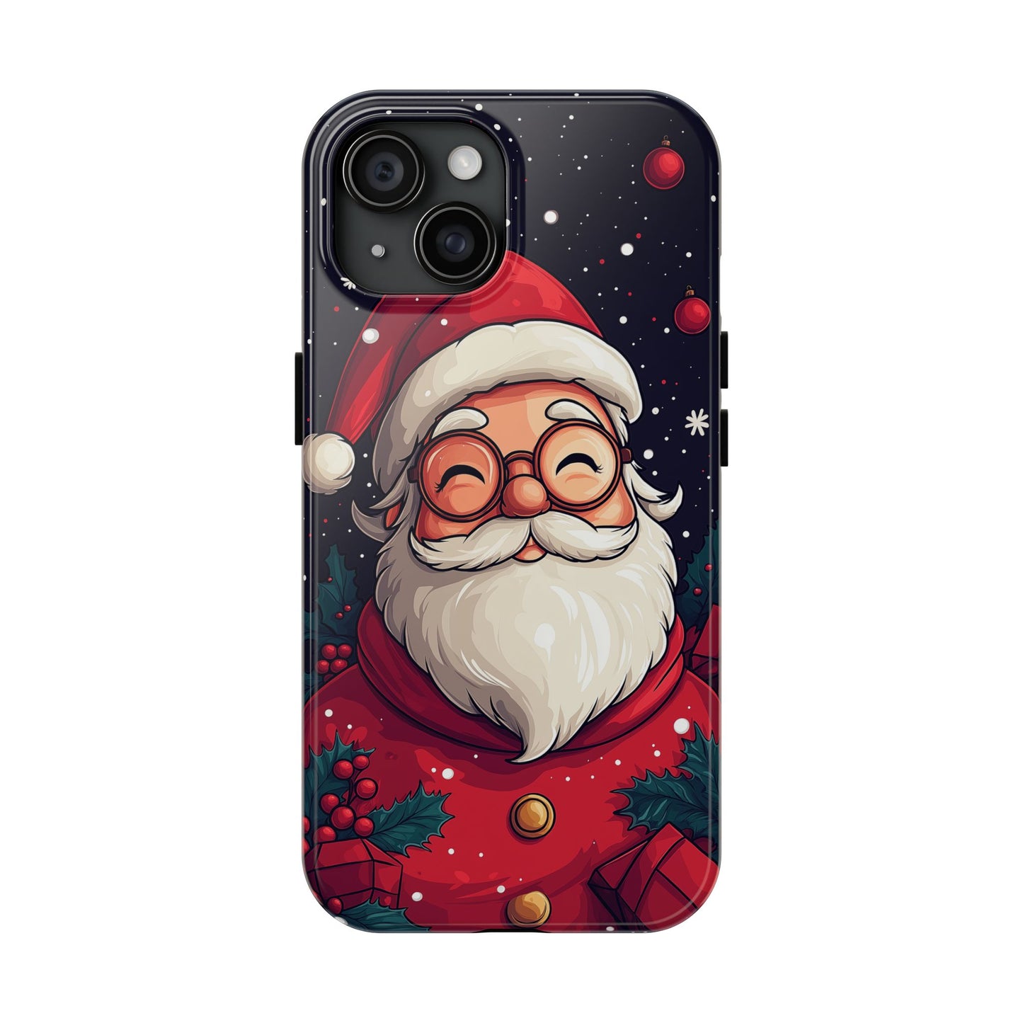 Jolly Santa Claus Christmas Phone Case – Festive Holiday Design