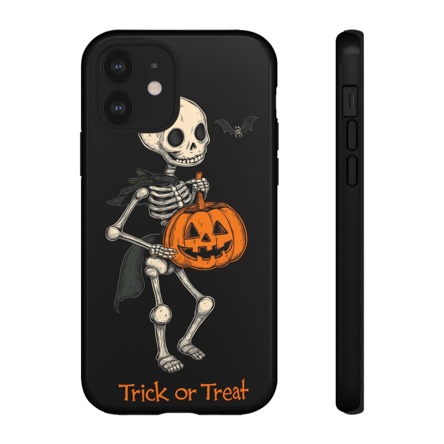 Skeleton Trick or Treat Halloween Phone Case