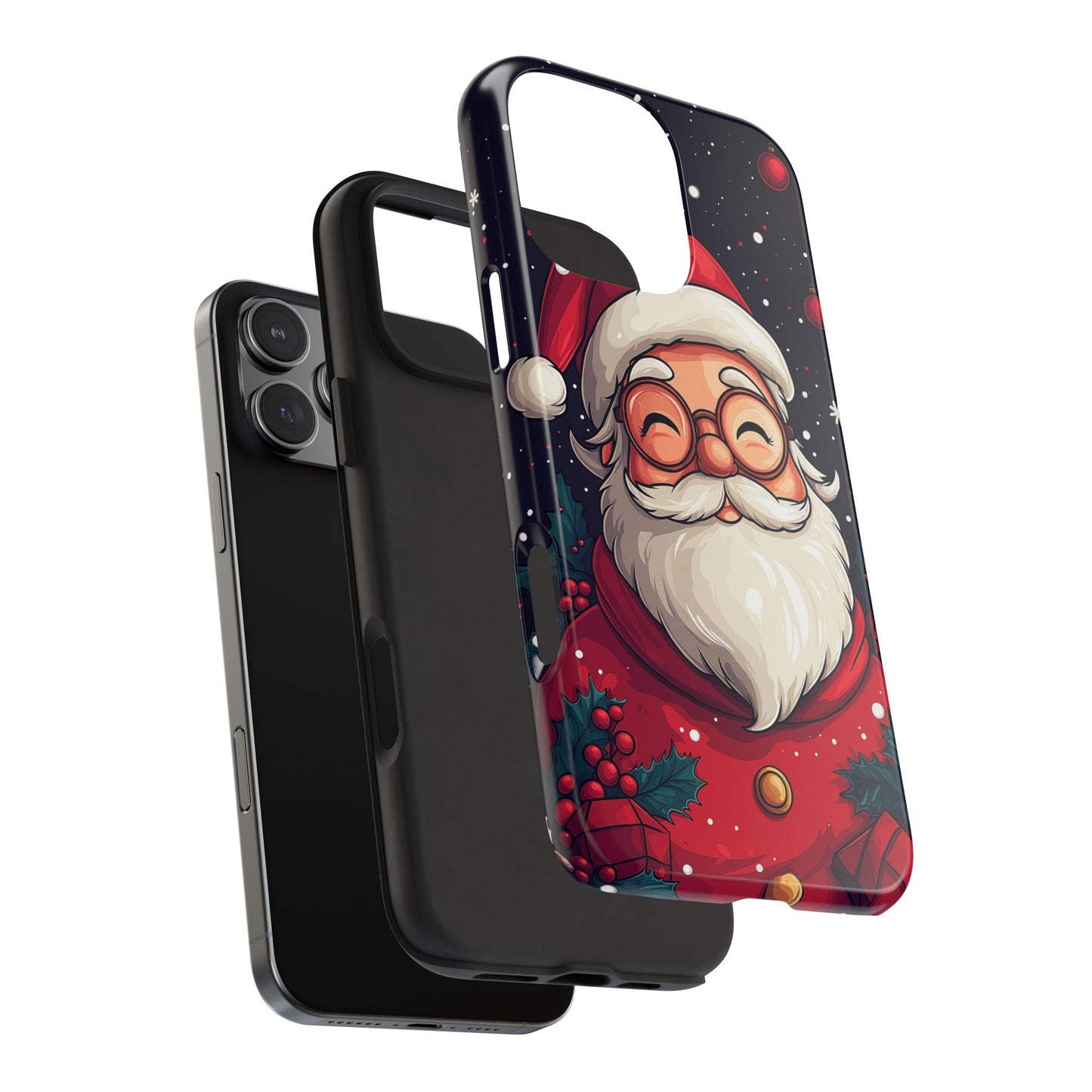 Jolly Santa Claus Christmas Phone Case – Festive Holiday Design