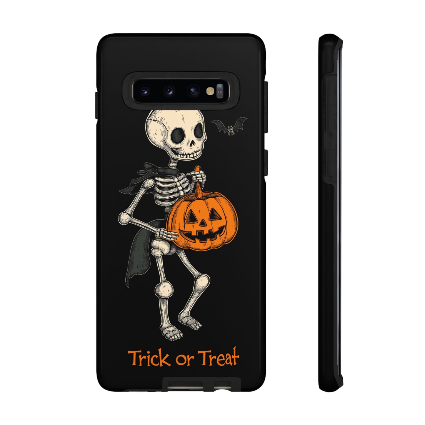 Skeleton Trick or Treat Halloween Phone Case
