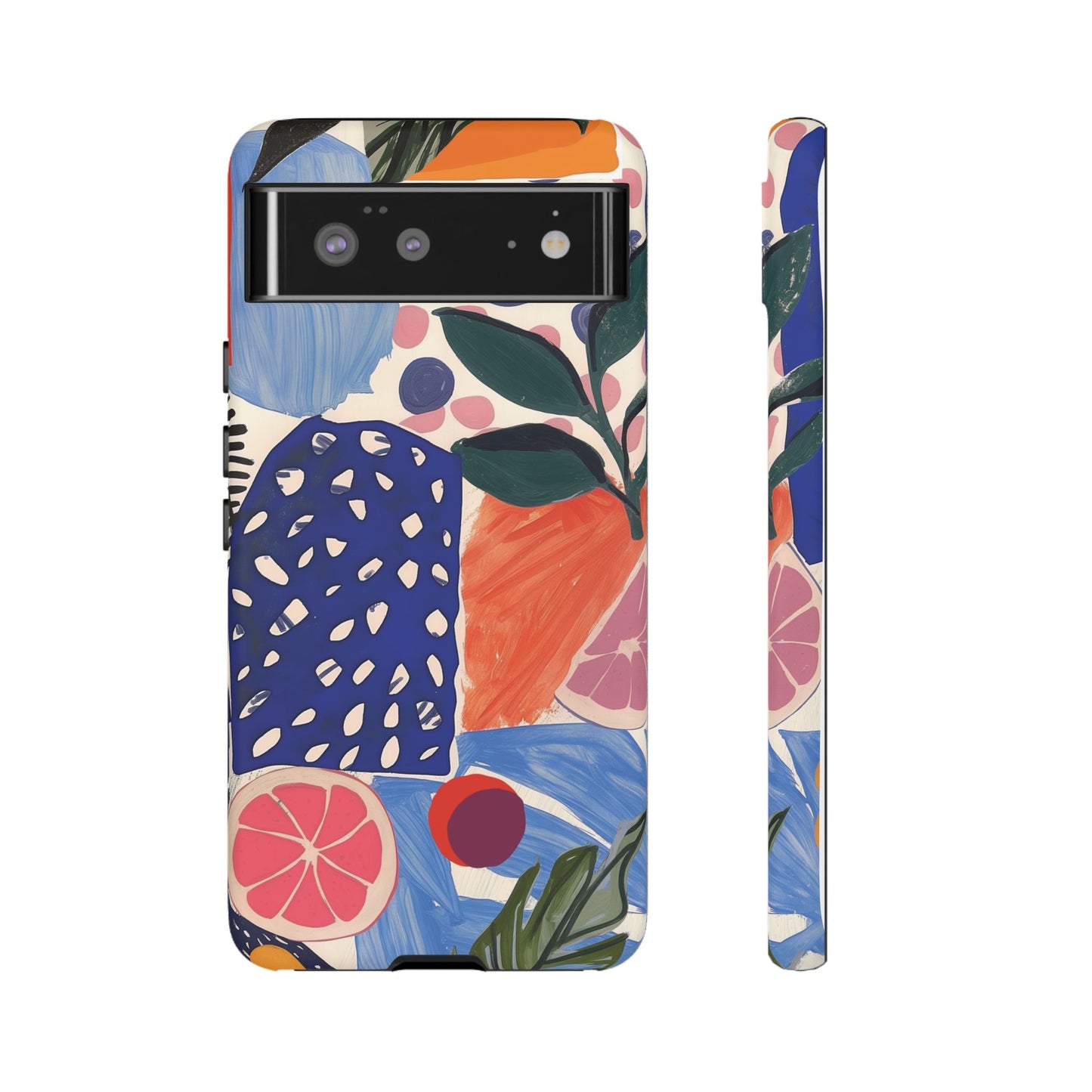 Vibrant Coquette Abstract Art Collage Phone Case – Artistic Design for iPhone