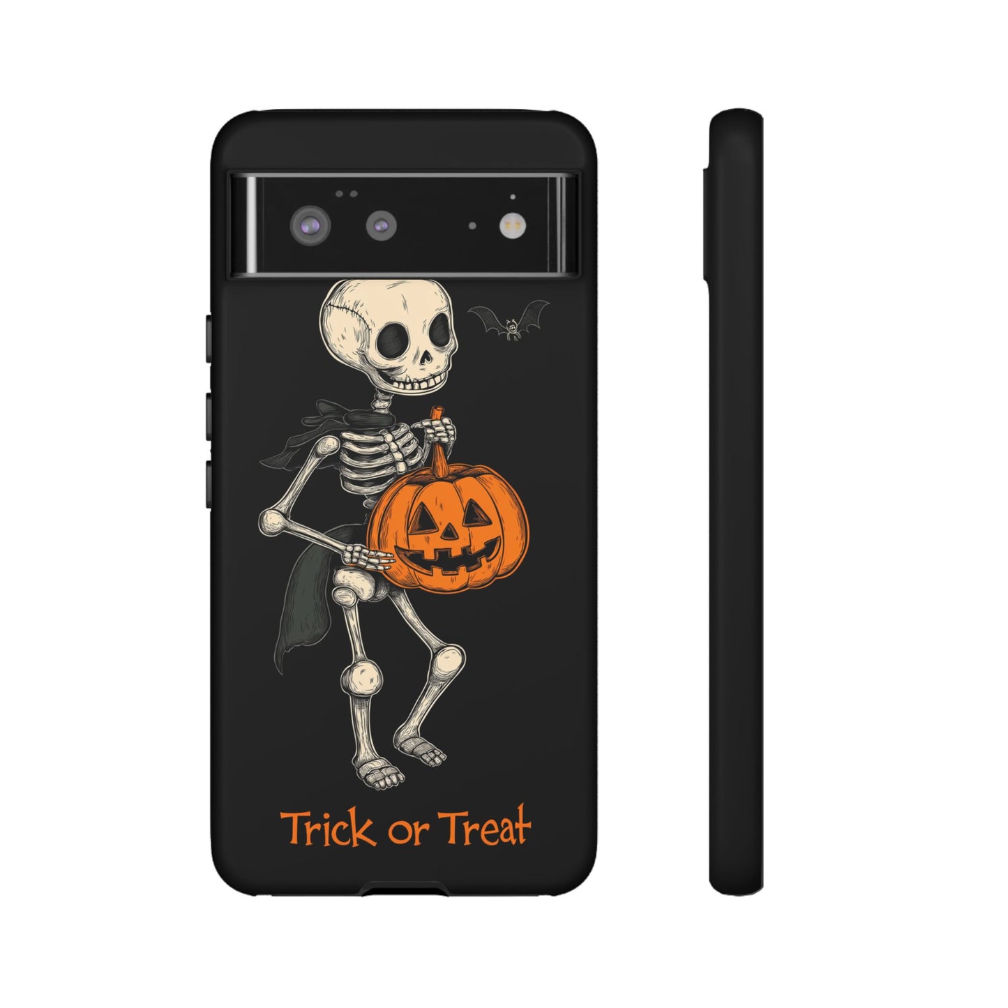 Skeleton Trick or Treat Halloween Phone Case