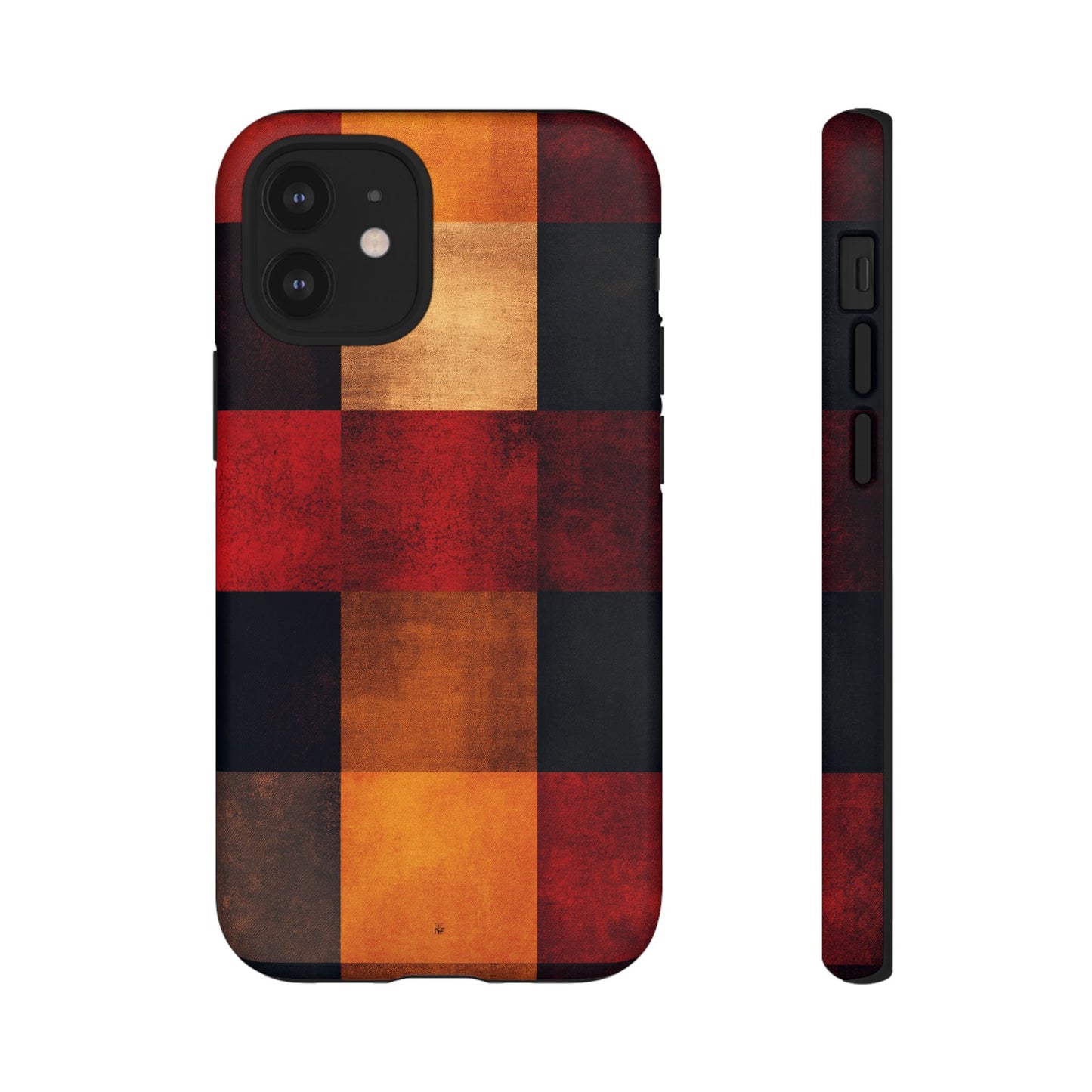 Rustic Plaid Pattern Phone Case – Cozy Fall Design for iPhone, Samsung, Google Pixel