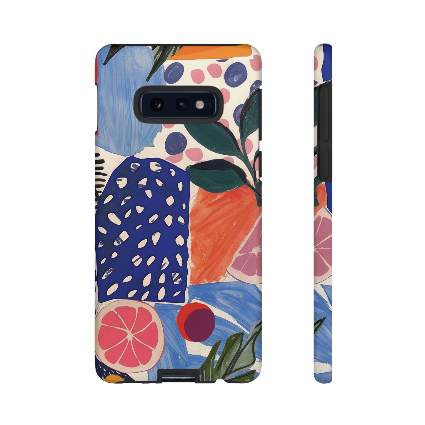 Vibrant Coquette Abstract Art Collage Phone Case – Artistic Design for iPhone - NovaFlair