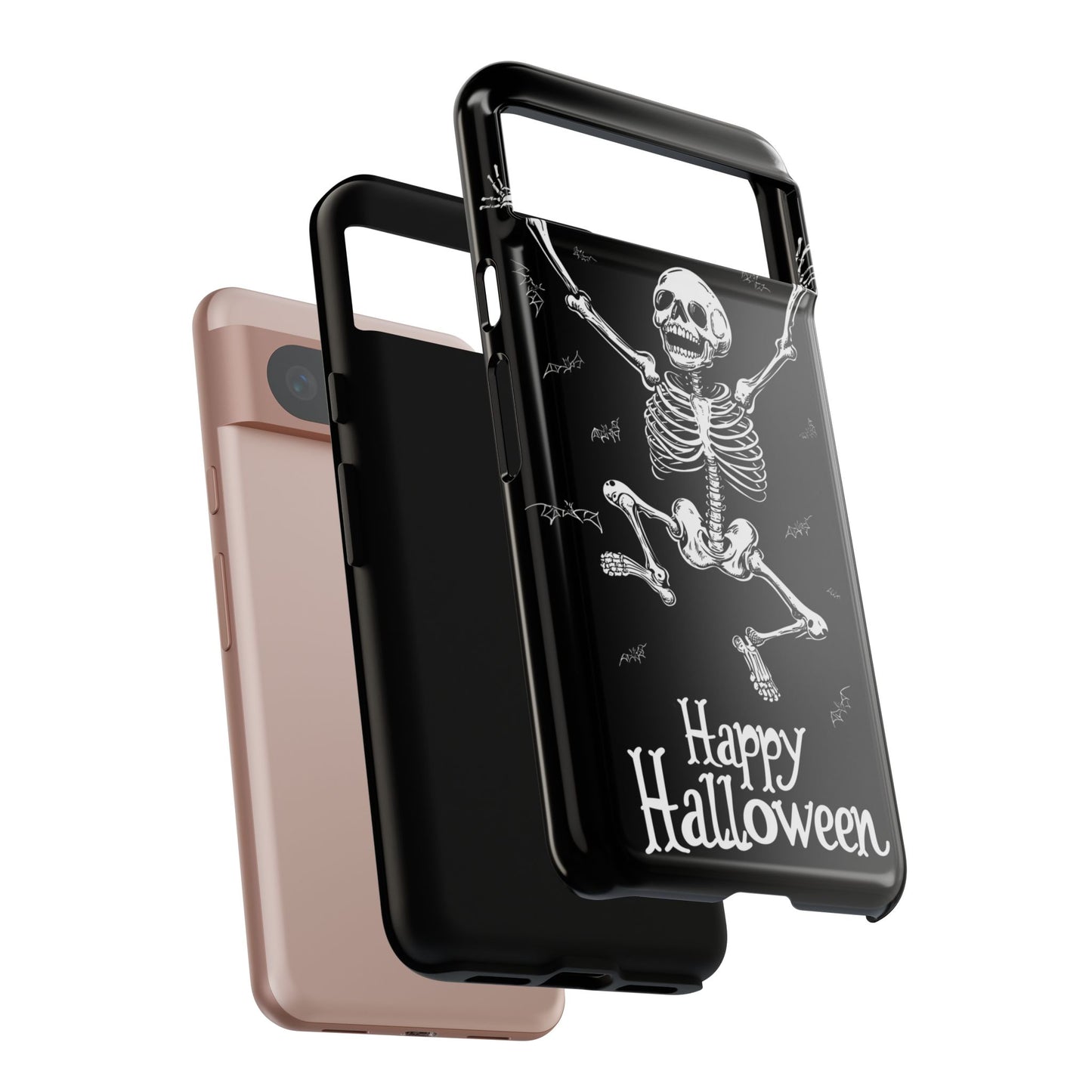 Happy Halloween Skeleton Phone Case Spooky Fun