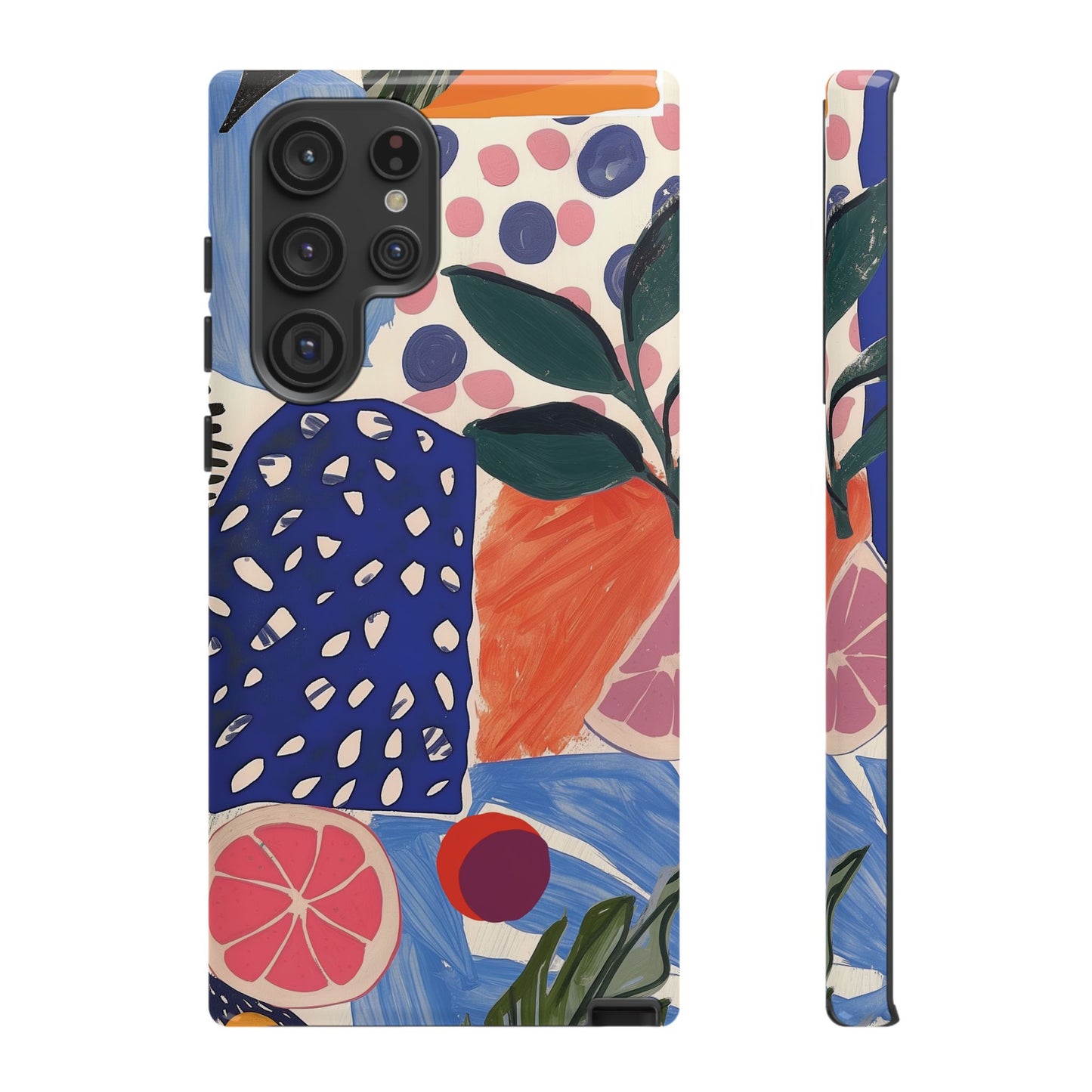 Vibrant Coquette Abstract Art Collage Phone Case – Artistic Design for iPhone