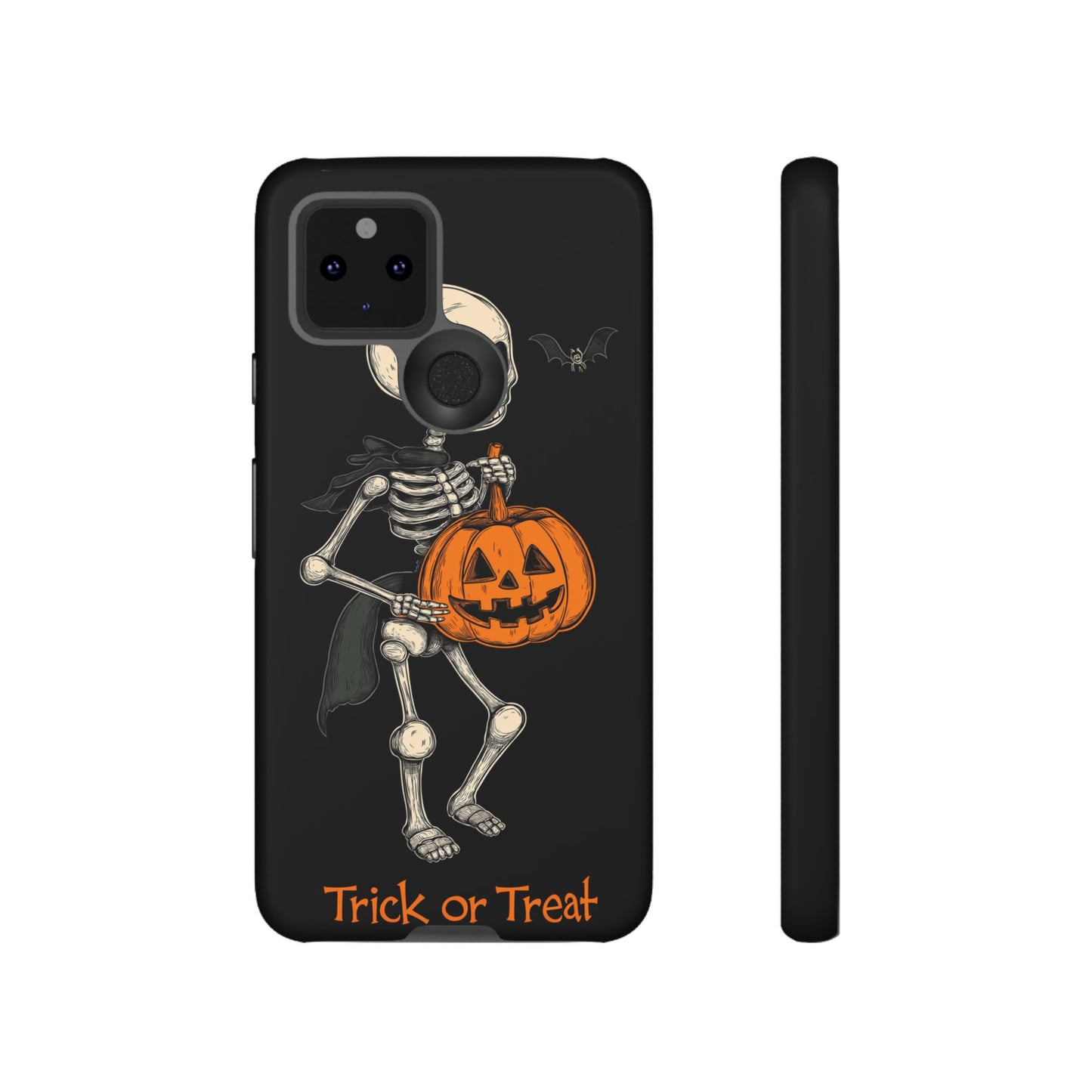 Skeleton Trick or Treat Halloween Phone Case