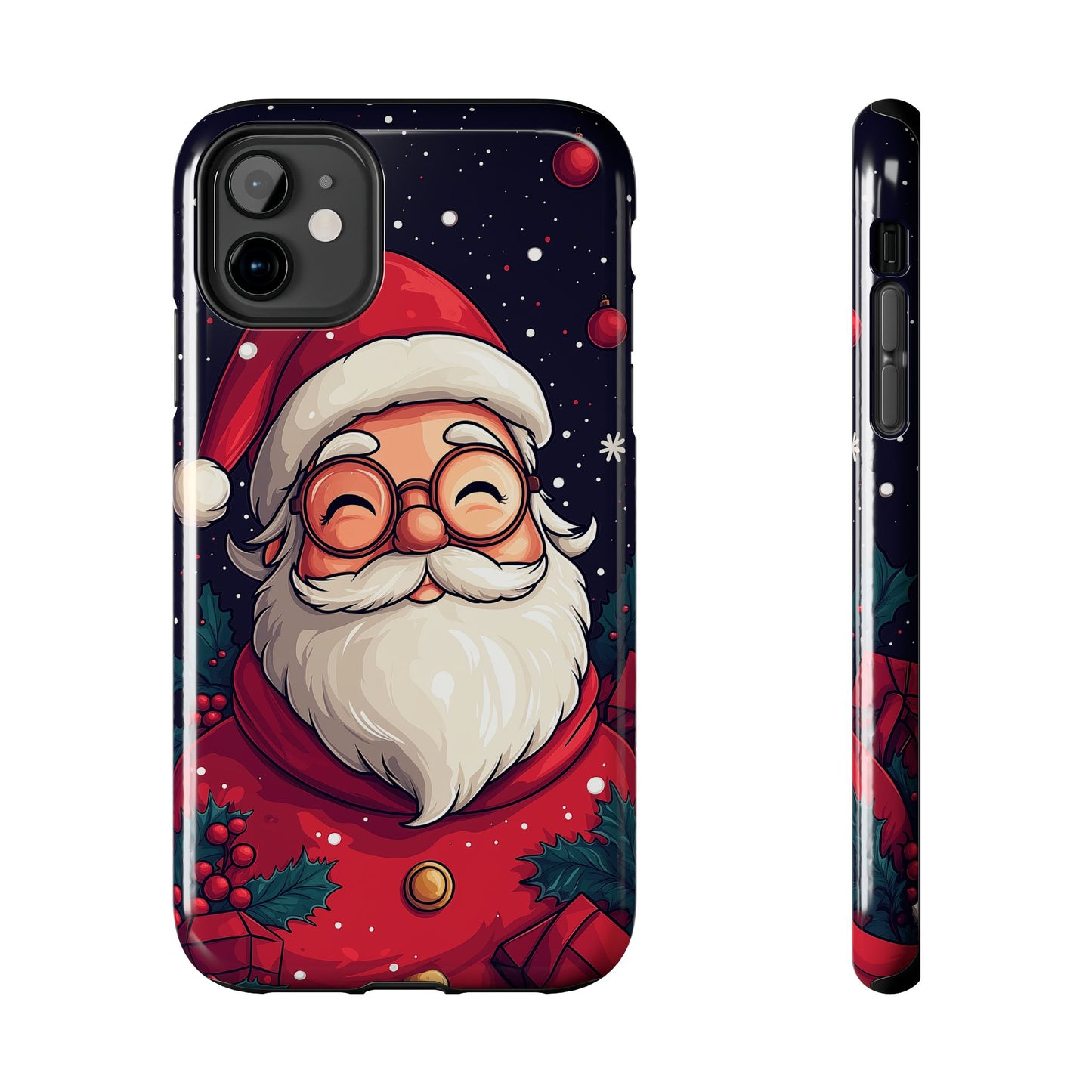 Jolly Santa Claus Christmas Phone Case – Festive Holiday Design