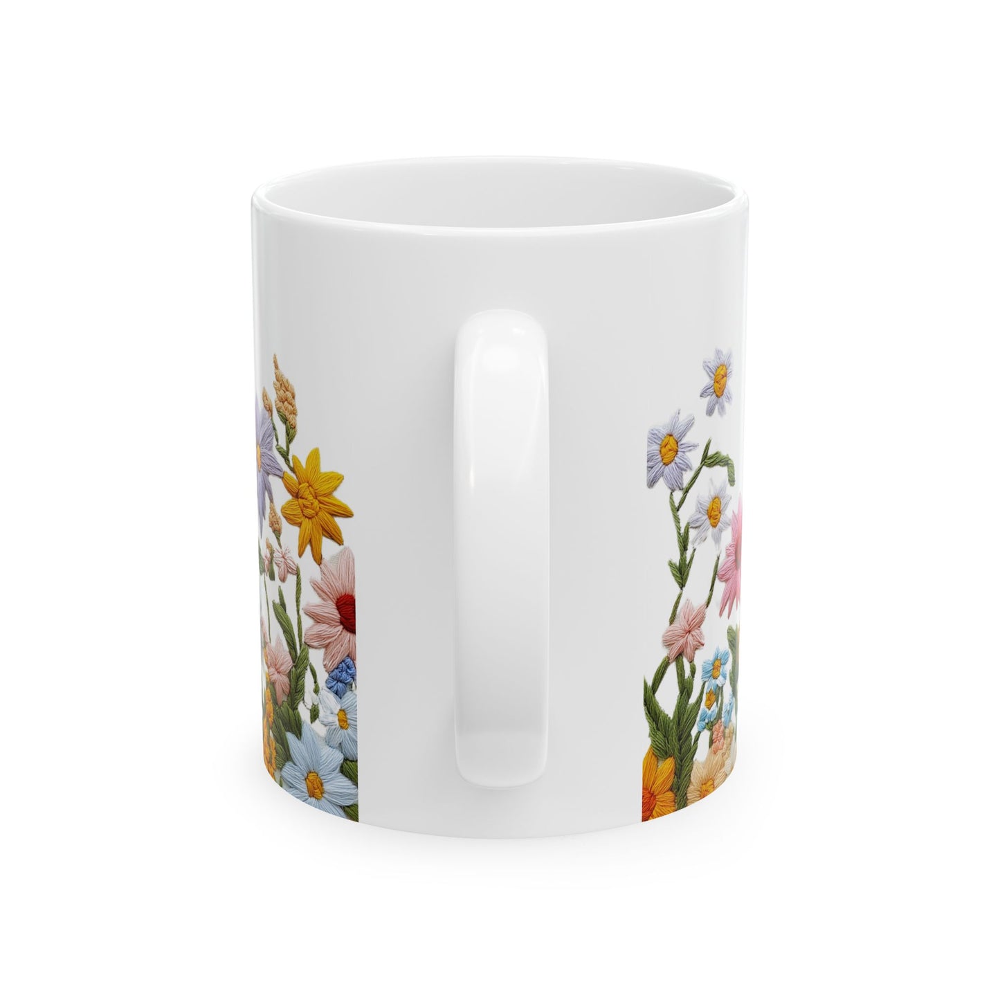 Embrace Spring with this Cute Bunny Ceramic Mug, Ideal Gift for Animal Enthusiasts, 11oz or 15oz Options
