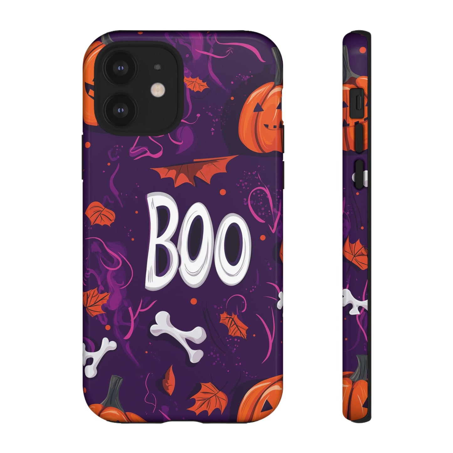 Halloween ‘Boo’ Phone Case – Spooky Fun Design for iPhone, Samsung, Google Pixel