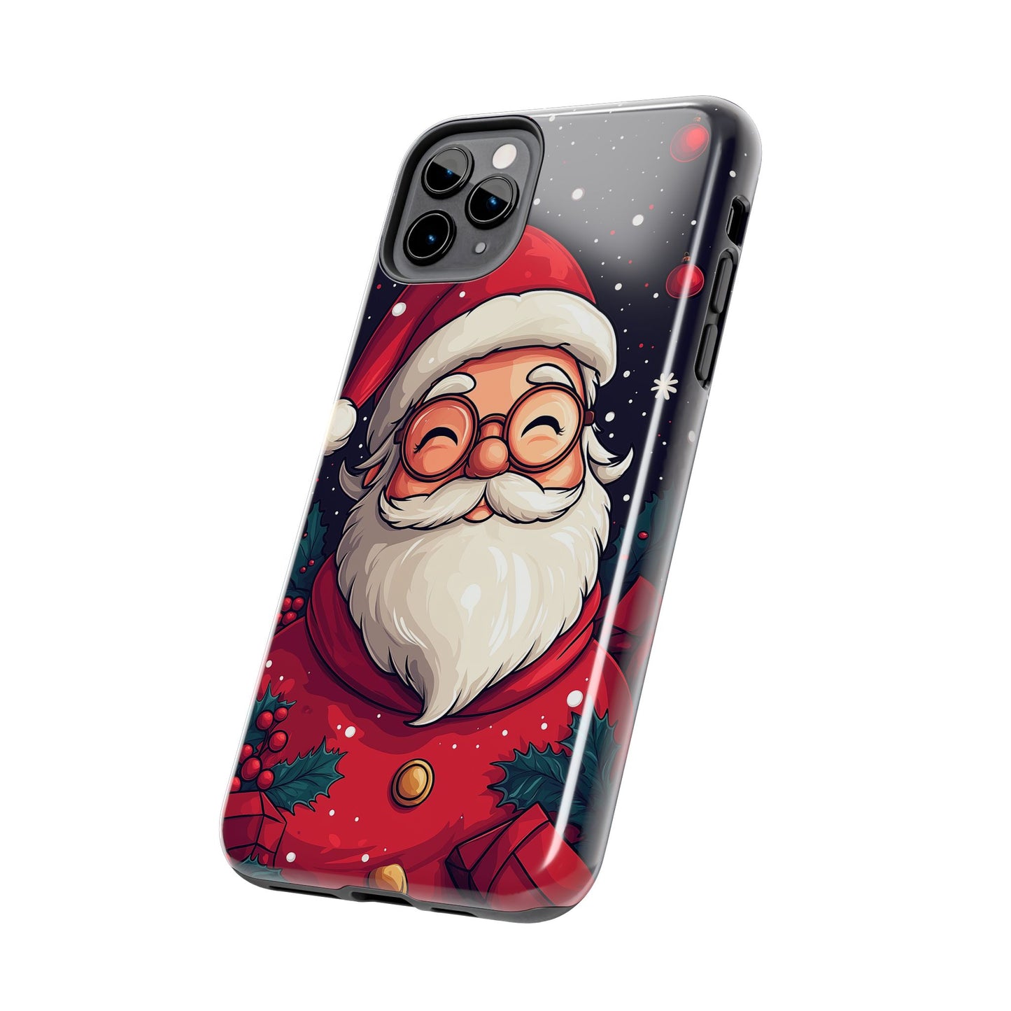 Jolly Santa Claus Christmas Phone Case – Festive Holiday Design