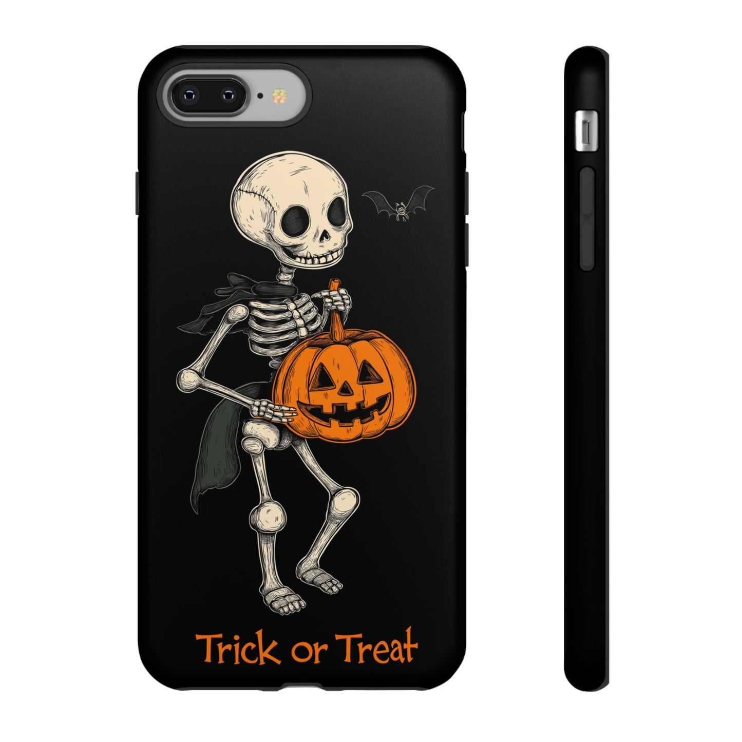 Skeleton Trick or Treat Halloween Phone Case