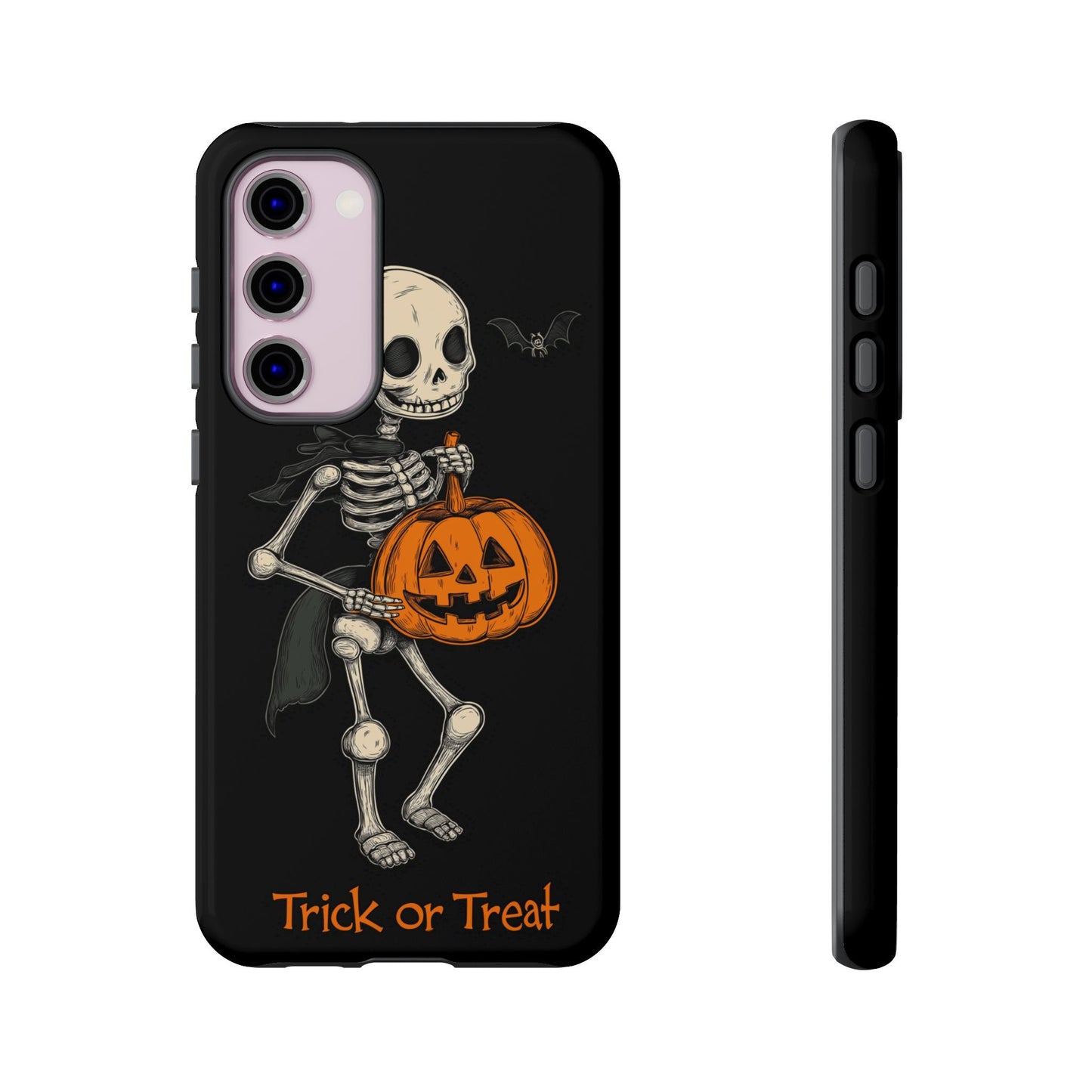 Skeleton Trick or Treat Halloween Phone Case