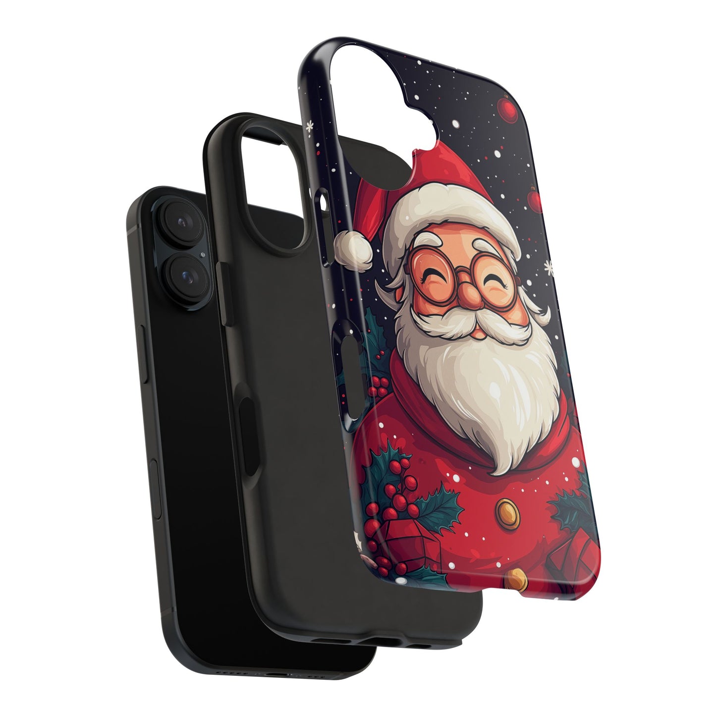 Jolly Santa Claus Christmas Phone Case – Festive Holiday Design