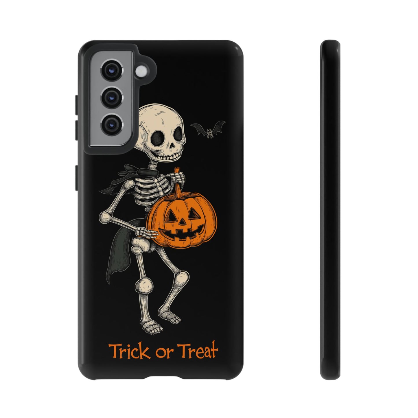 Skeleton Trick or Treat Halloween Phone Case