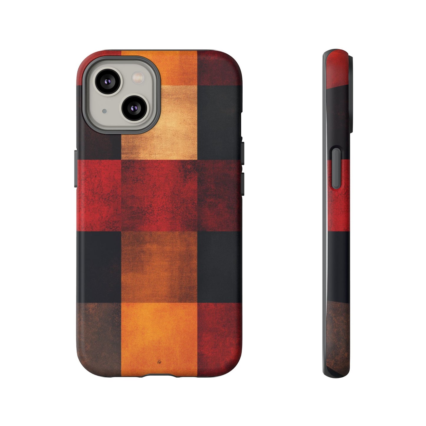 Rustic Plaid Pattern Phone Case – Cozy Fall Design for iPhone, Samsung, Google Pixel