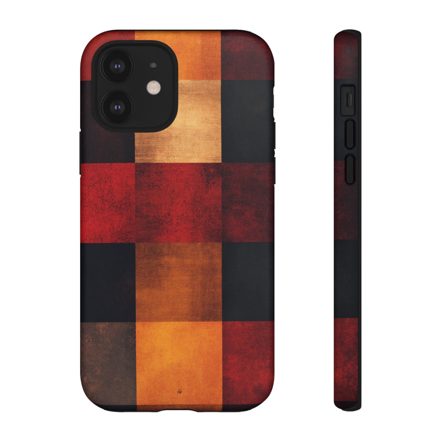 Rustic Plaid Pattern Phone Case – Cozy Fall Design for iPhone, Samsung, Google Pixel