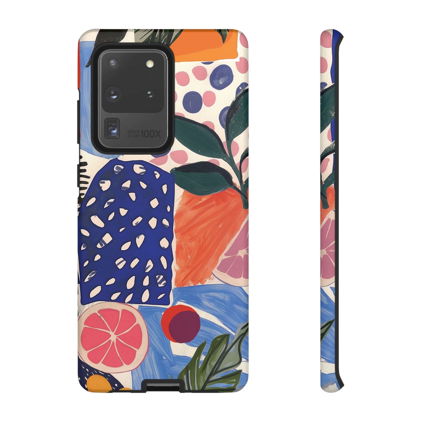 Vibrant Coquette Abstract Art Collage Phone Case – Artistic Design for iPhone - NovaFlair