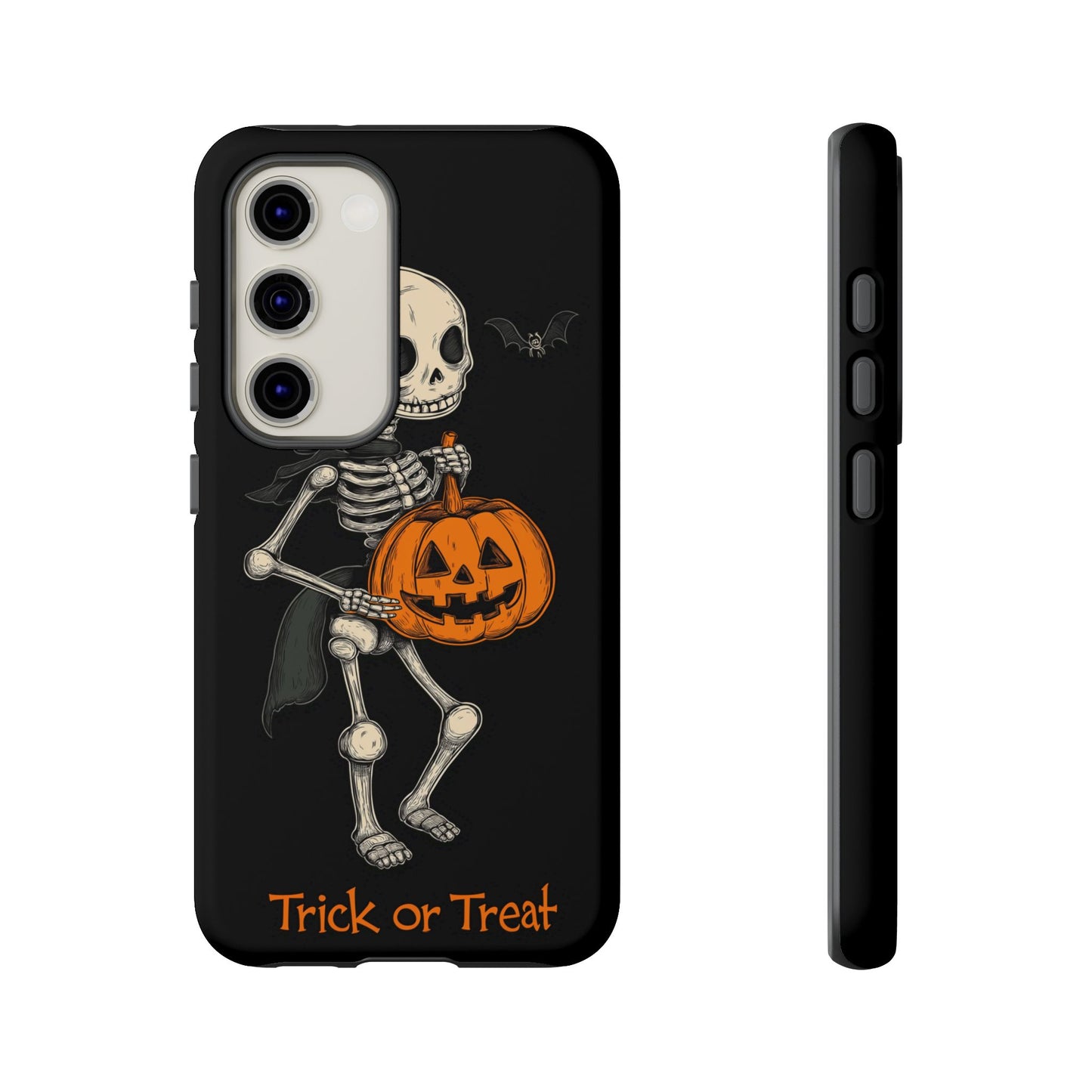 Skeleton Trick or Treat Halloween Phone Case