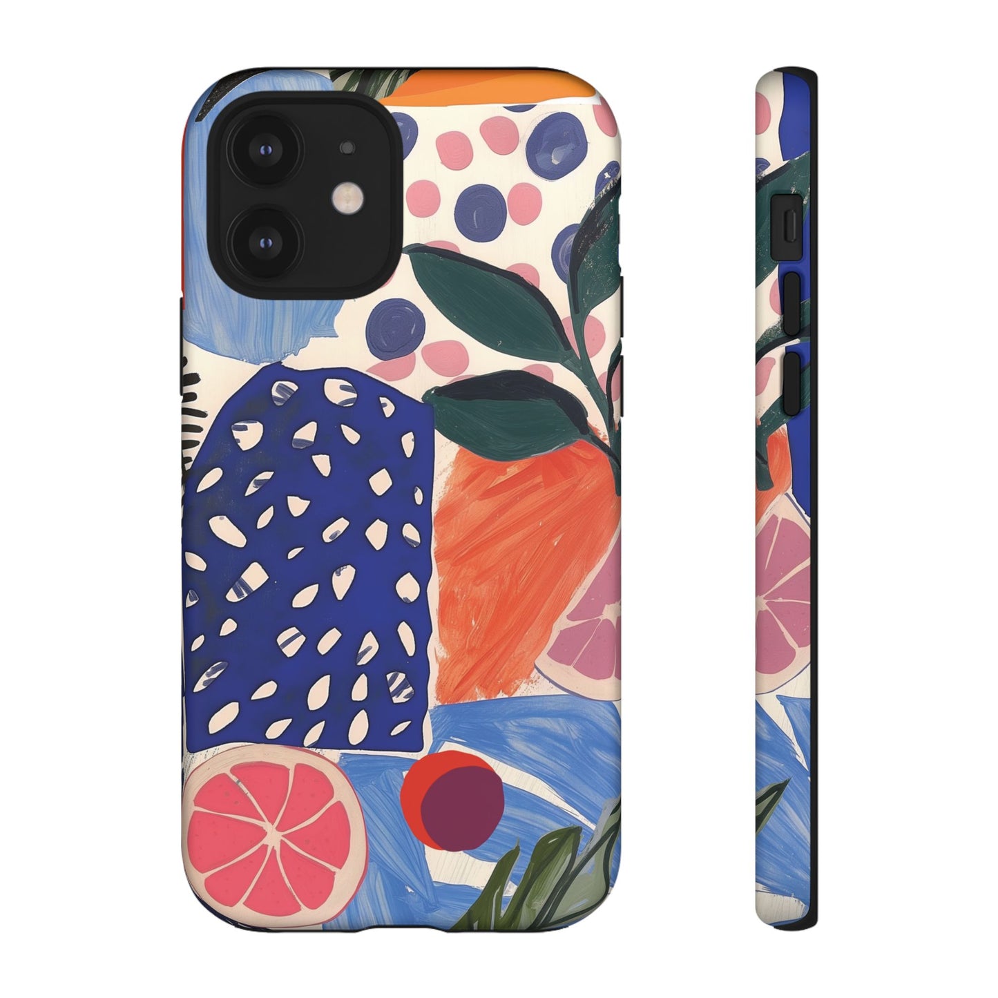 Vibrant Coquette Abstract Art Collage Phone Case – Artistic Design for iPhone
