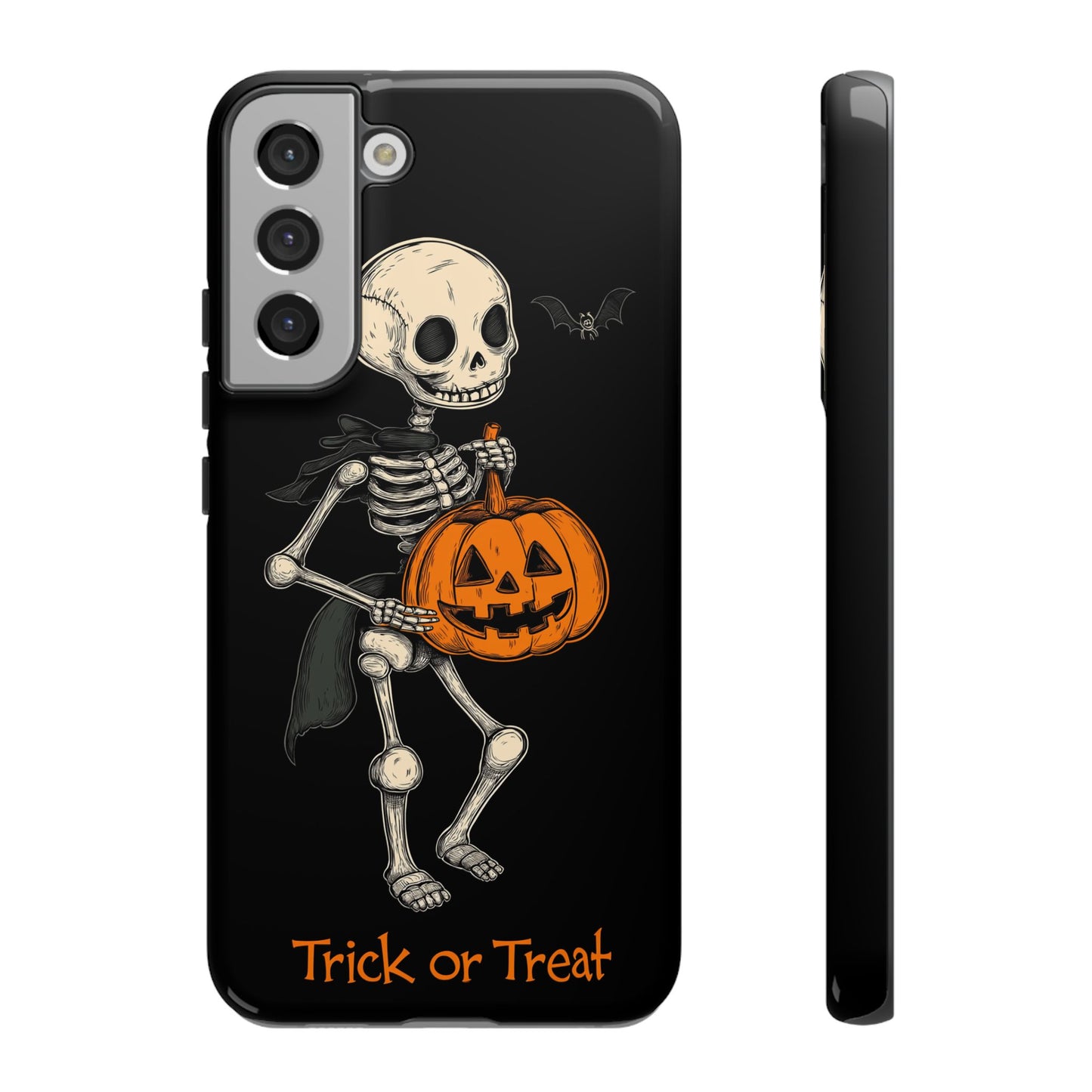 Skeleton Trick or Treat Halloween Phone Case