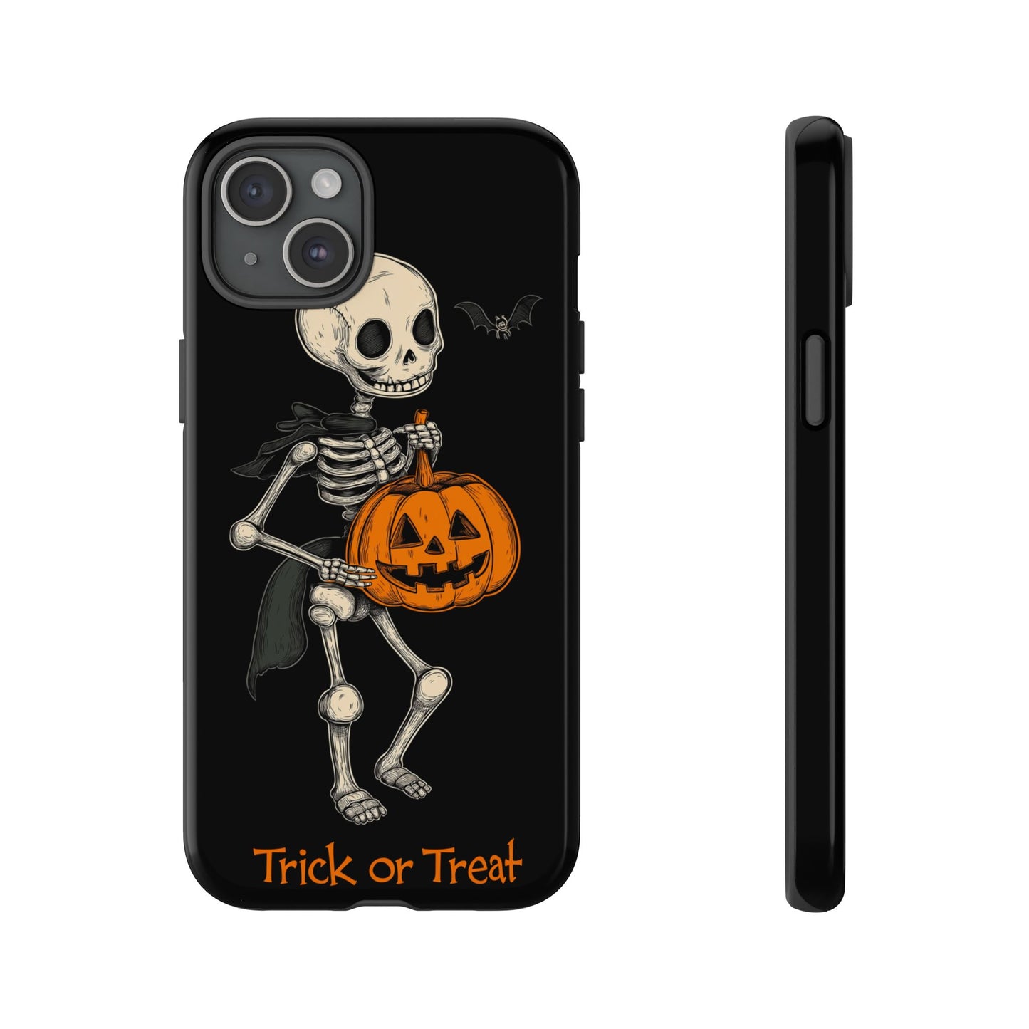 Skeleton Trick or Treat Halloween Phone Case
