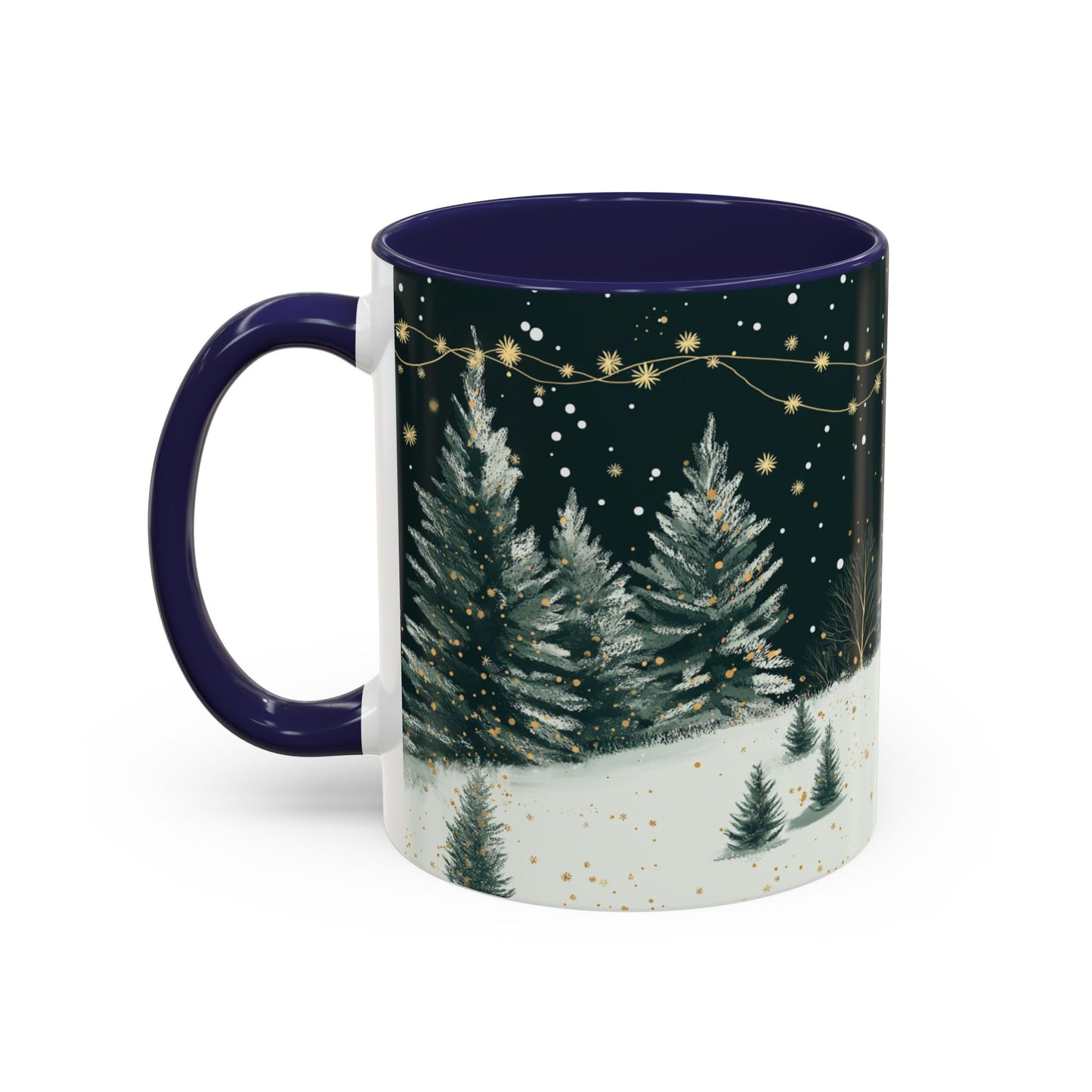 Winter Wonderland Coffee Mug - Cozy Hot Beverage Cup for Holidays, Christmas Gift, Winter Decor, Festive Mugs, Tea Lover's Delight