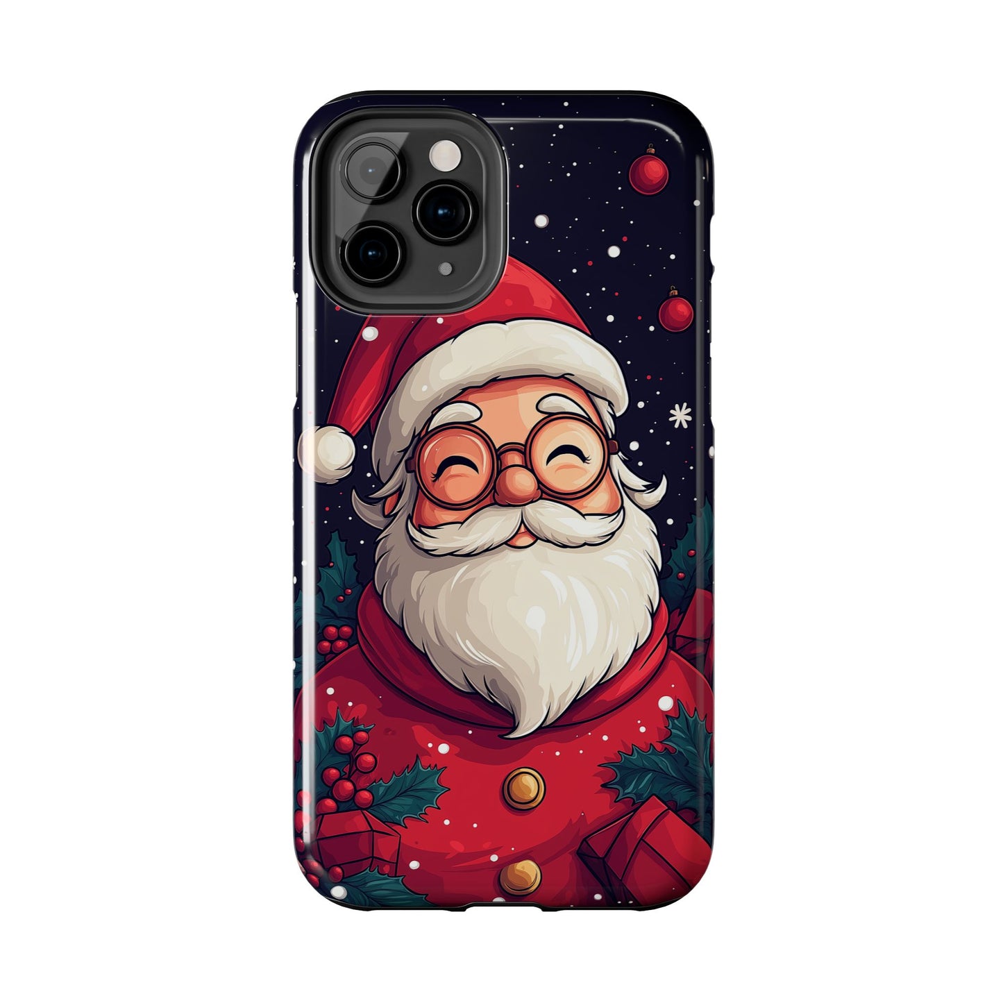 Jolly Santa Claus Christmas Phone Case – Festive Holiday Design