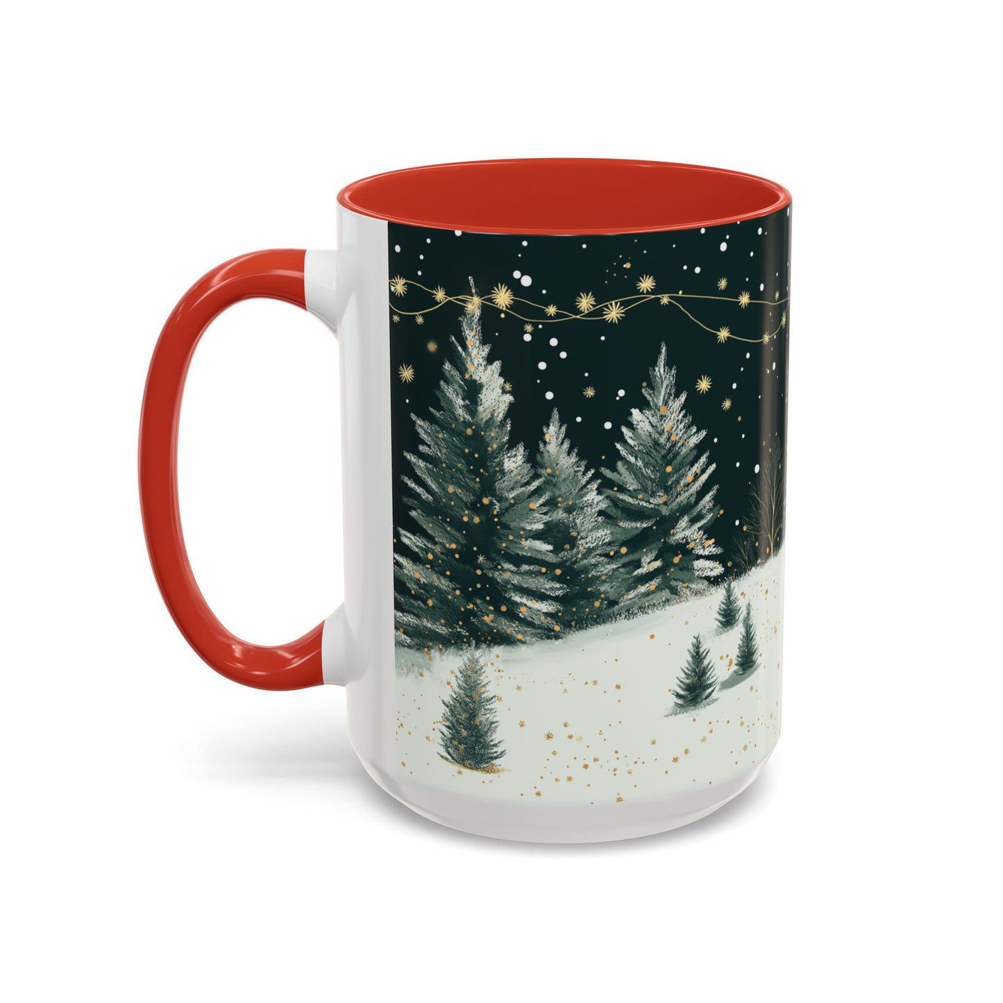 Winter Wonderland Coffee Mug - Cozy Hot Beverage Cup for Holidays, Christmas Gift, Winter Decor, Festive Mugs, Tea Lover's Delight