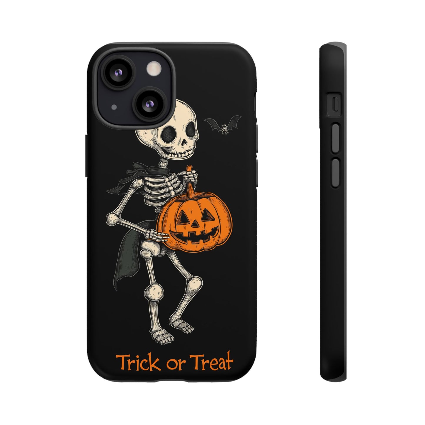 Skeleton Trick or Treat Halloween Phone Case