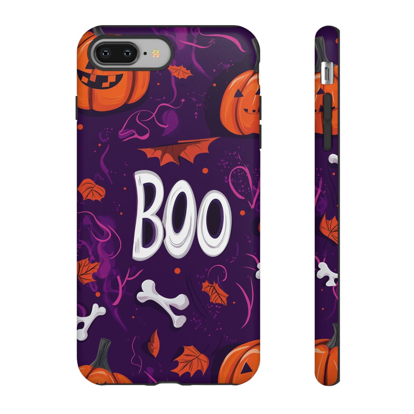 Halloween ‘Boo’ Phone Case – Spooky Fun Design for iPhone, Samsung, Google Pixel