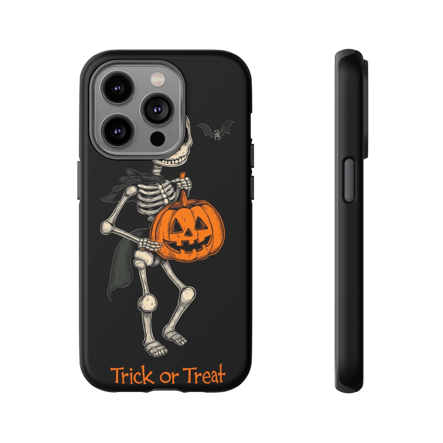 Skeleton Trick or Treat Halloween Phone Case