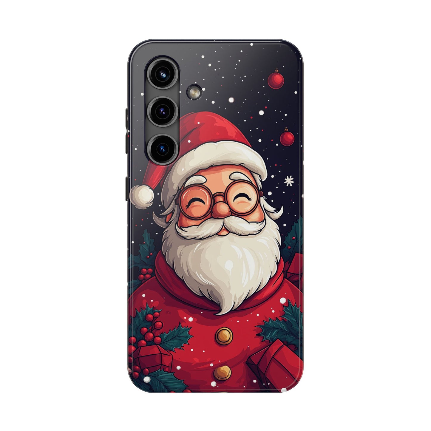 Jolly Santa Claus Christmas Phone Case – Festive Holiday Design