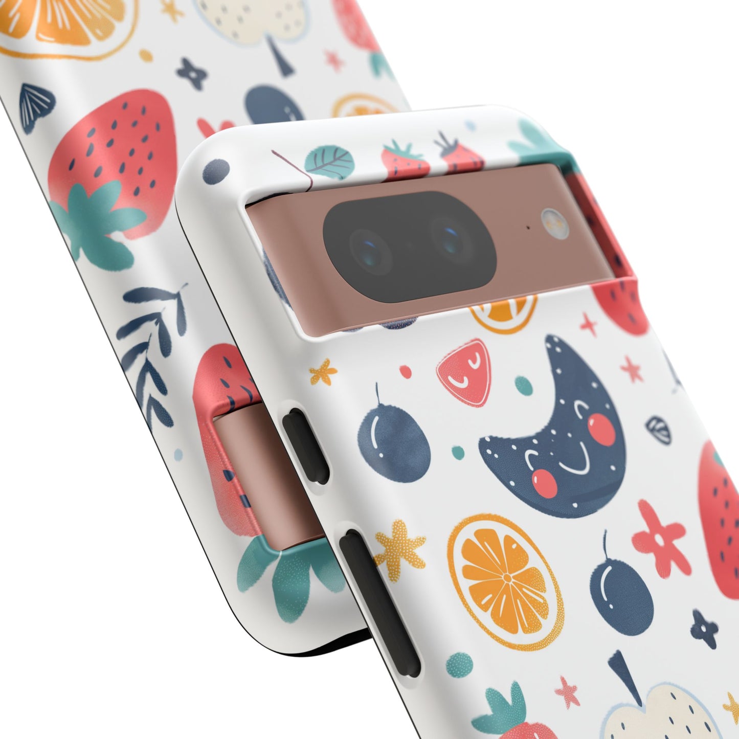 Fruit Collage Phone Case, Preppy and Cute Aesthetic