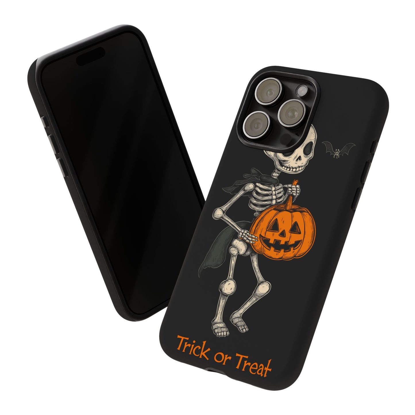 Skeleton Trick or Treat Halloween Phone Case
