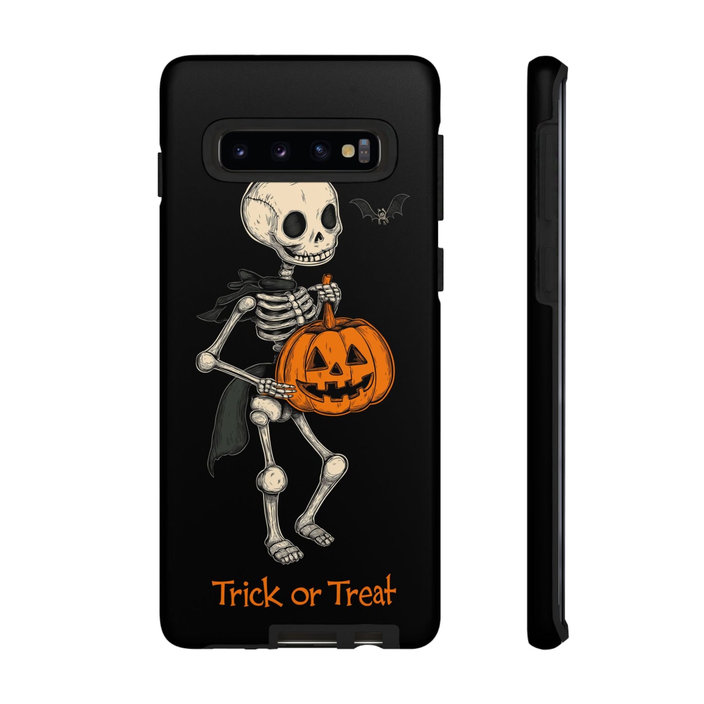 Skeleton Trick or Treat Halloween Phone Case