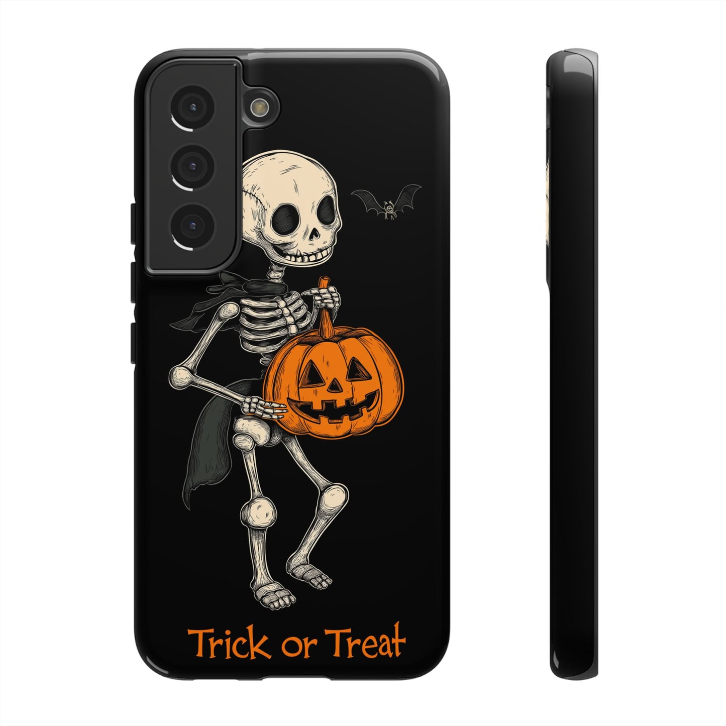 Skeleton Trick or Treat Halloween Phone Case