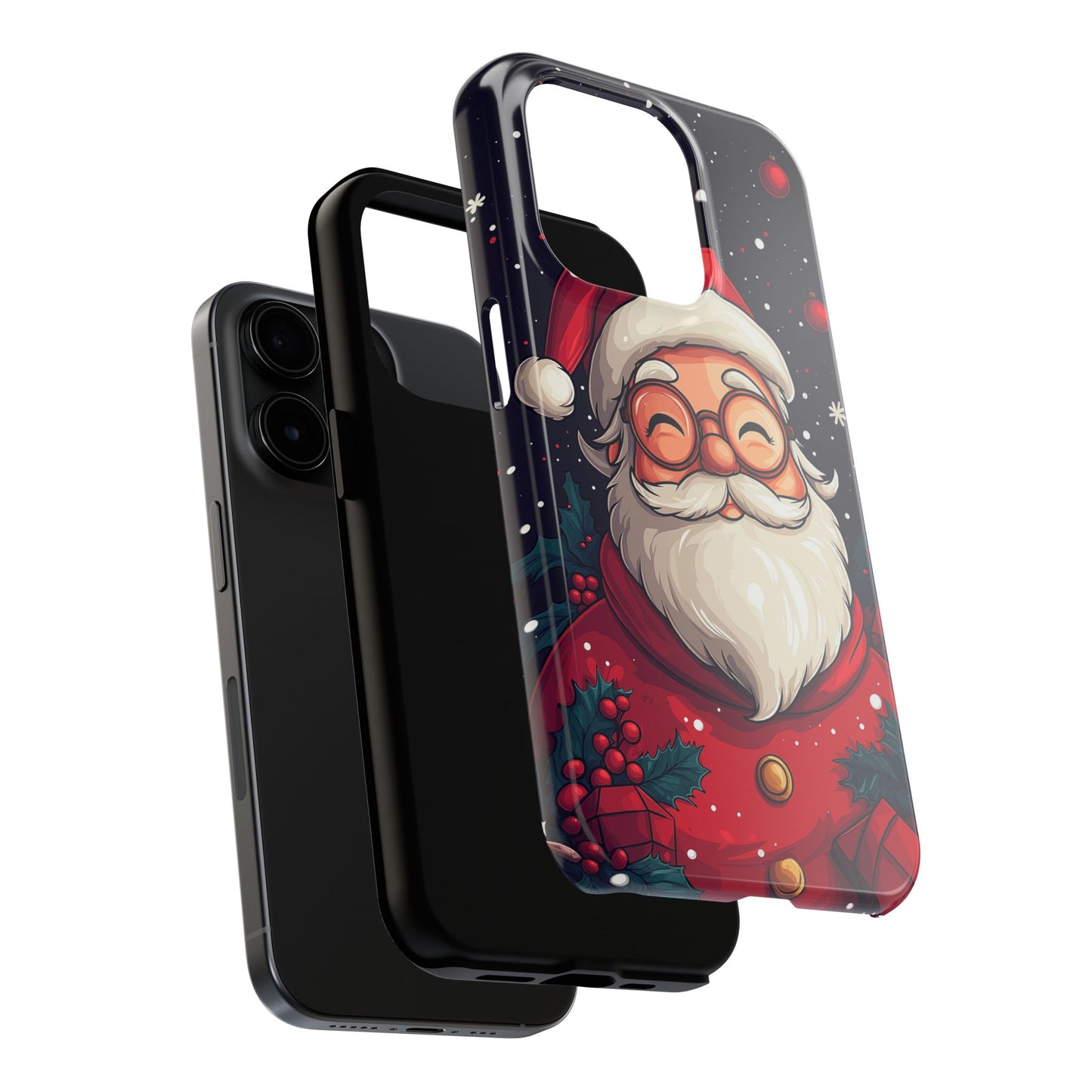 Jolly Santa Claus Christmas Phone Case – Festive Holiday Design